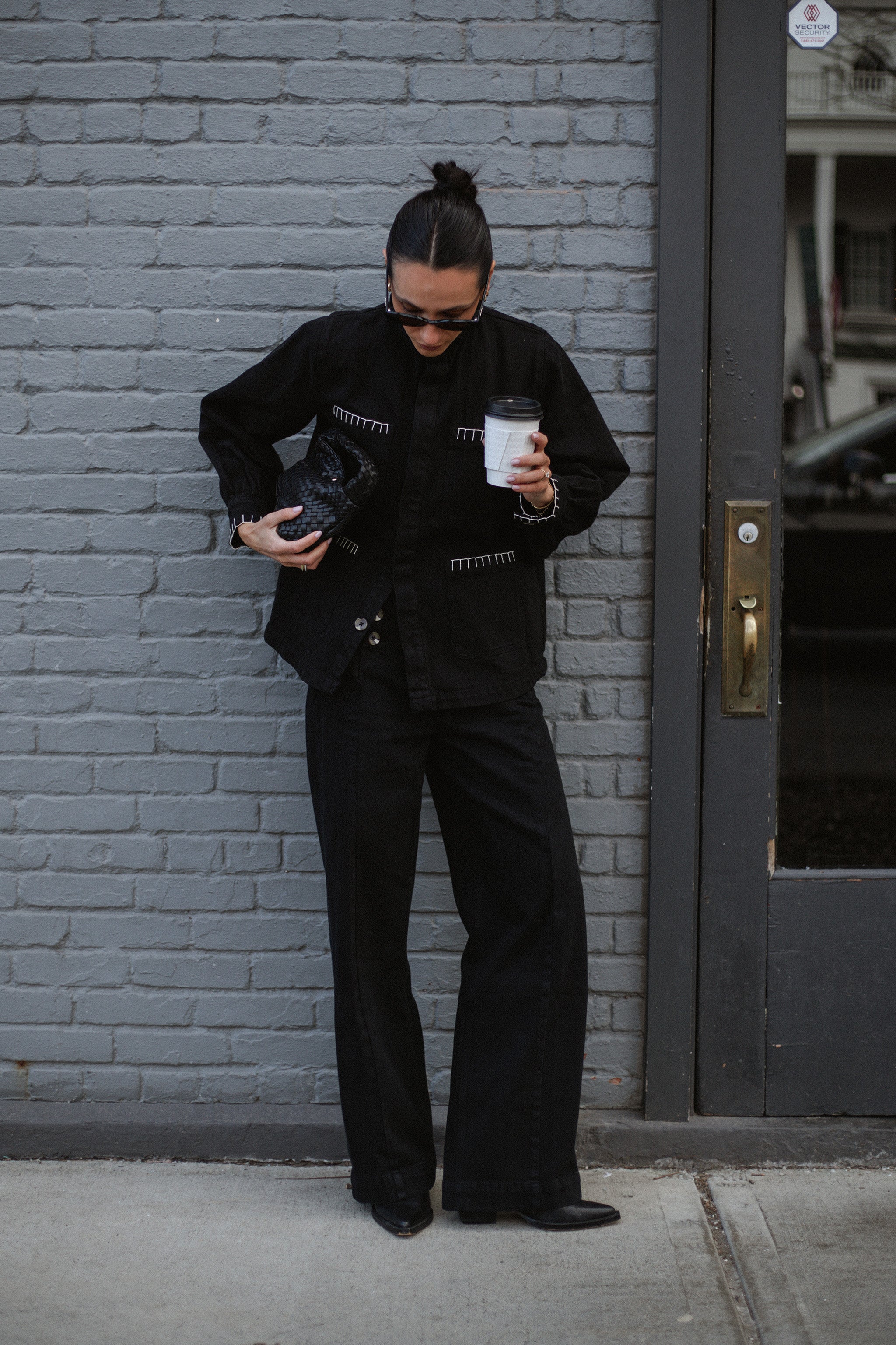 Marie Jean in Black Denim - seventy + mochi