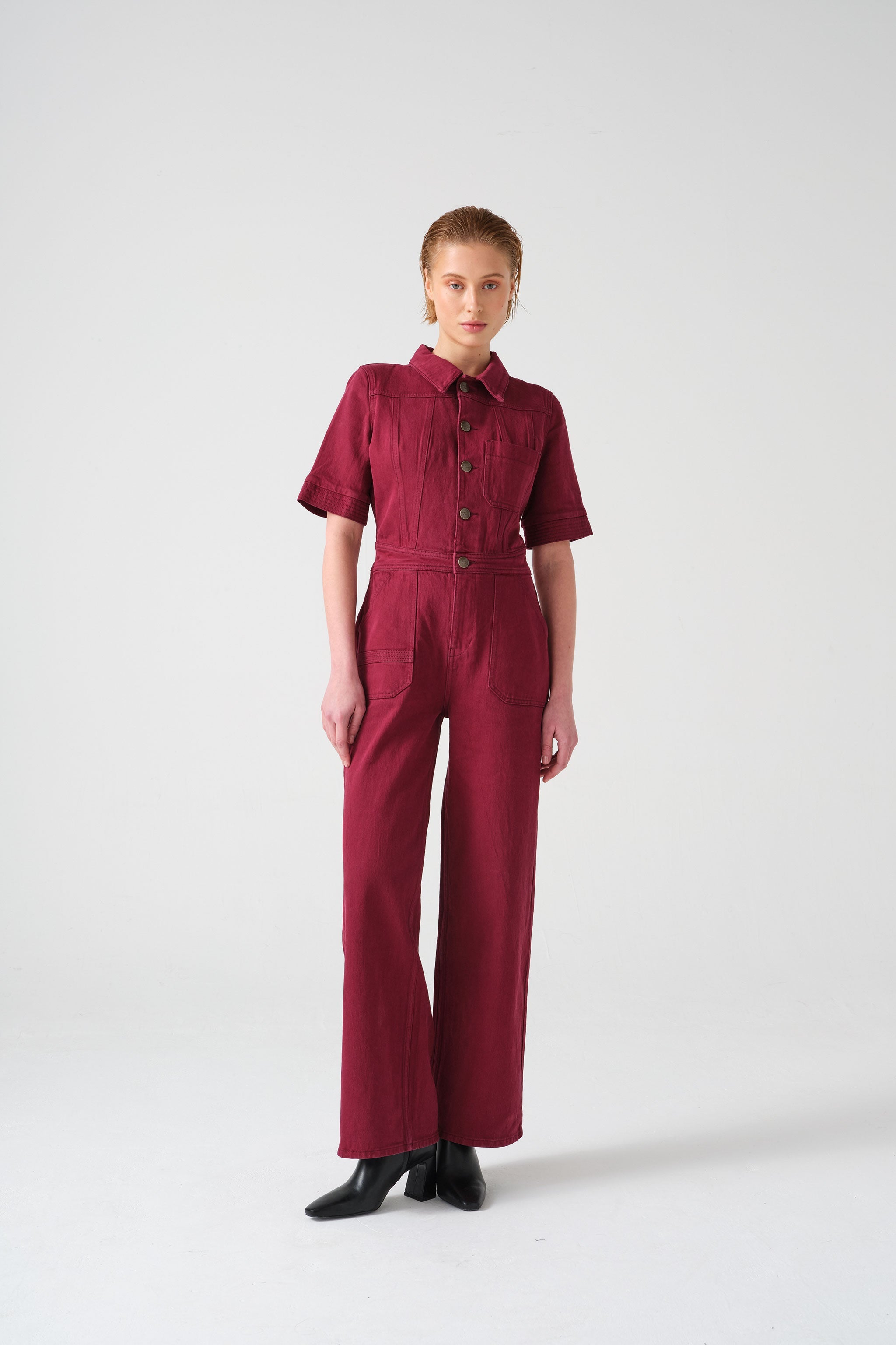 Elodie All in One in Burgundy - seventy + mochi