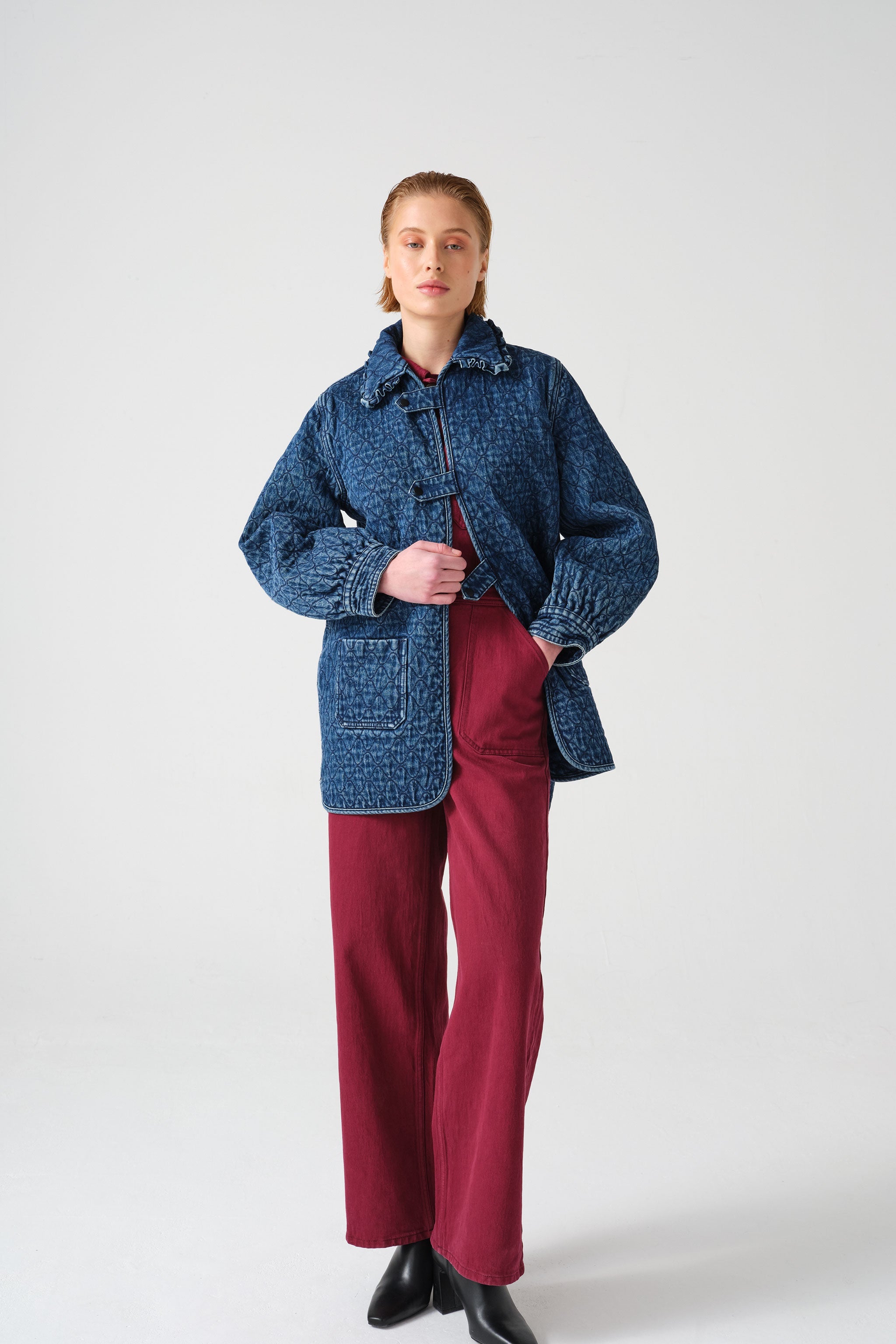 Pippa Chore Jacket in Idaho Vintage - seventy + mochi