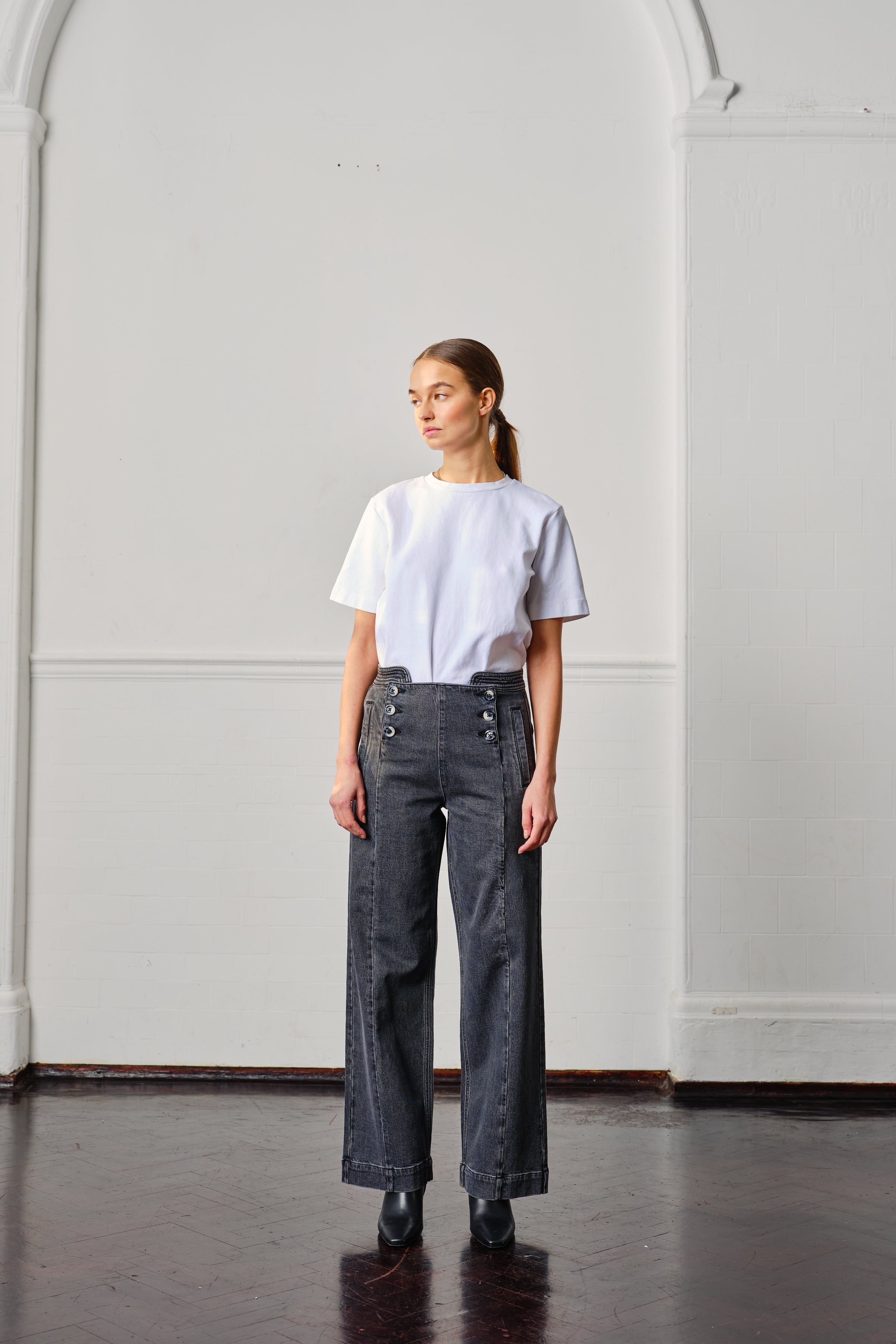 Marie Jean in Vintage Grey - seventy + mochi