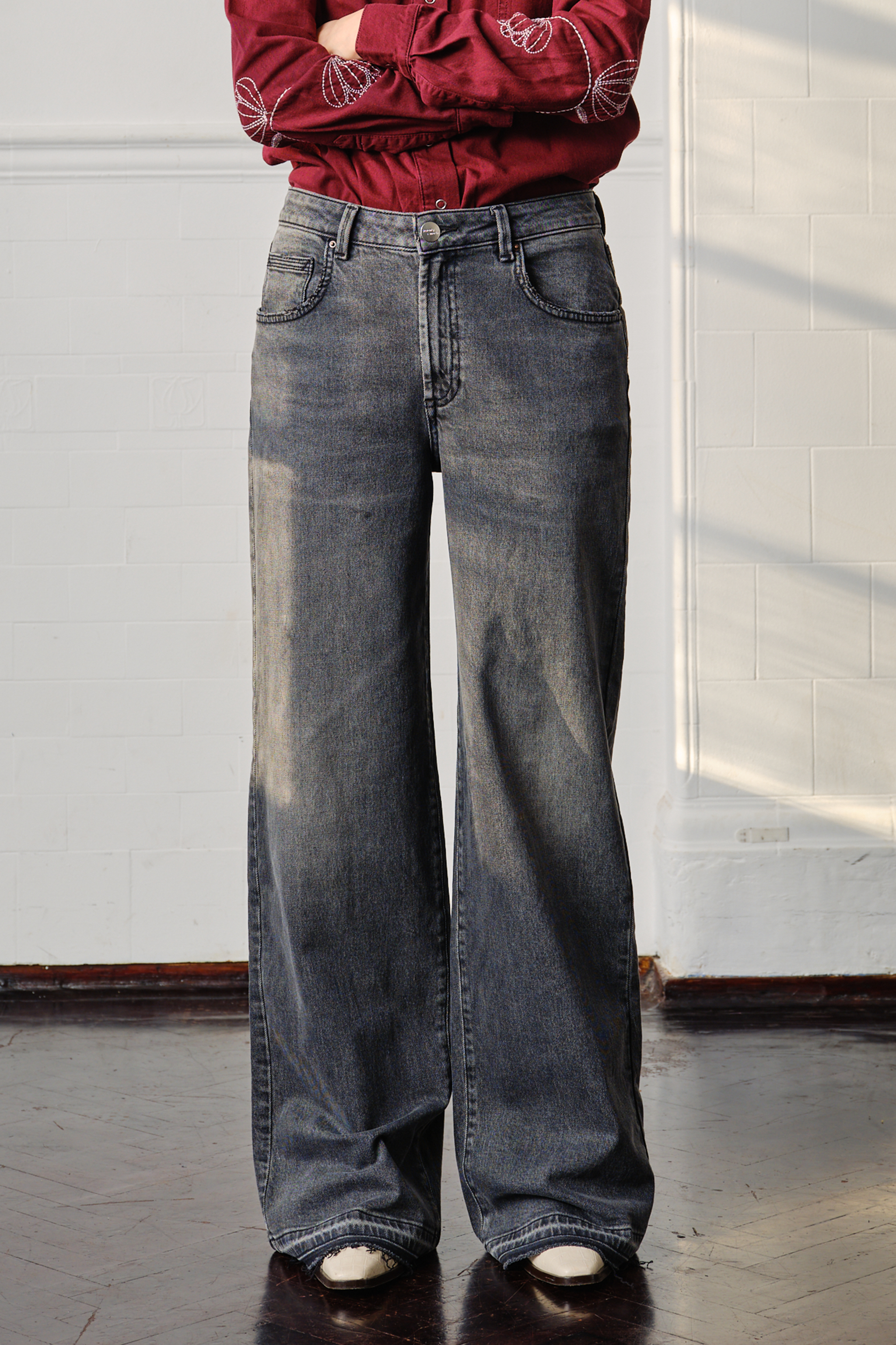 Gracie Jean in Vintage Grey - seventy + mochi