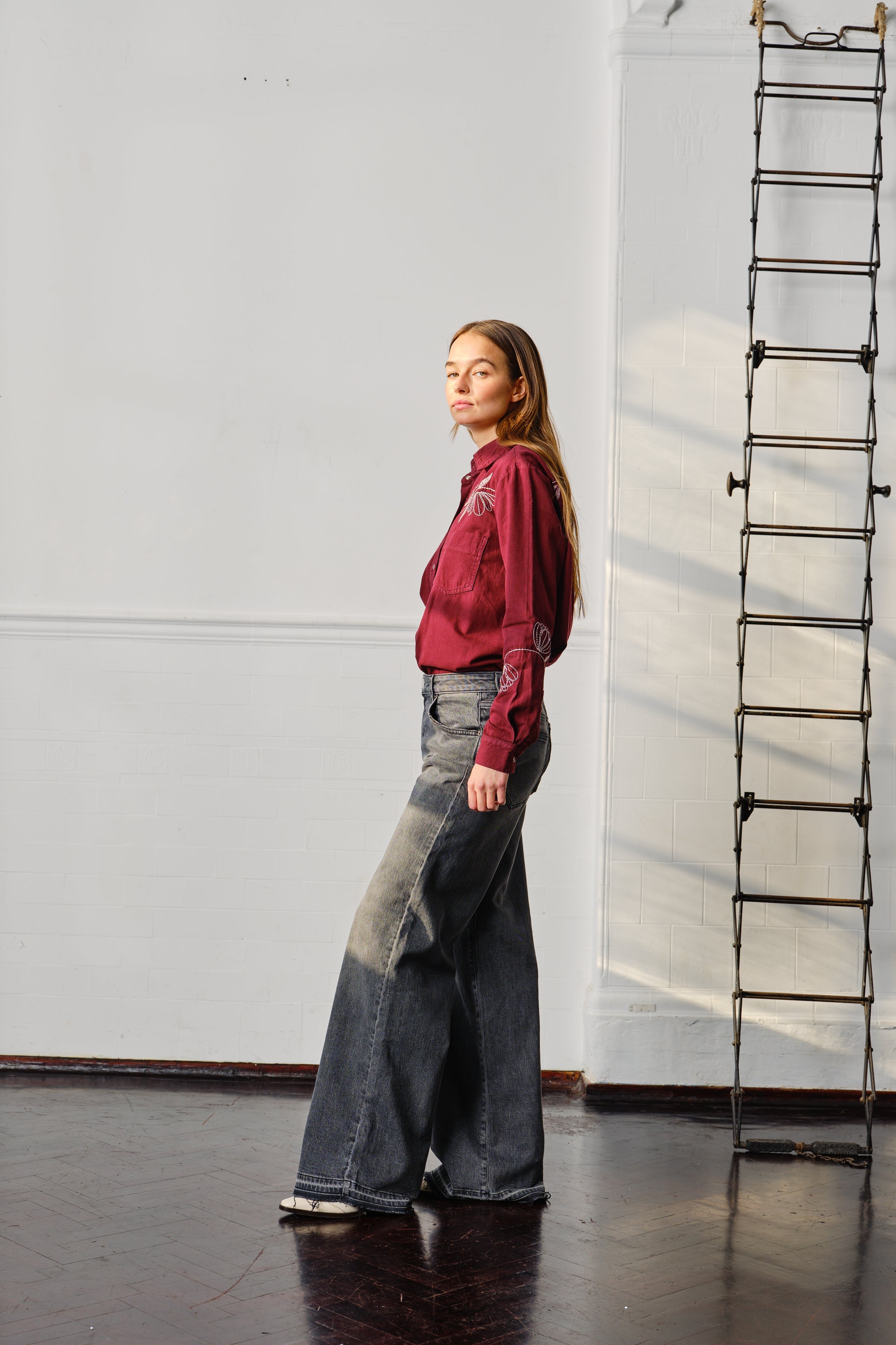 Gracie Jean in Vintage Grey - seventy + mochi