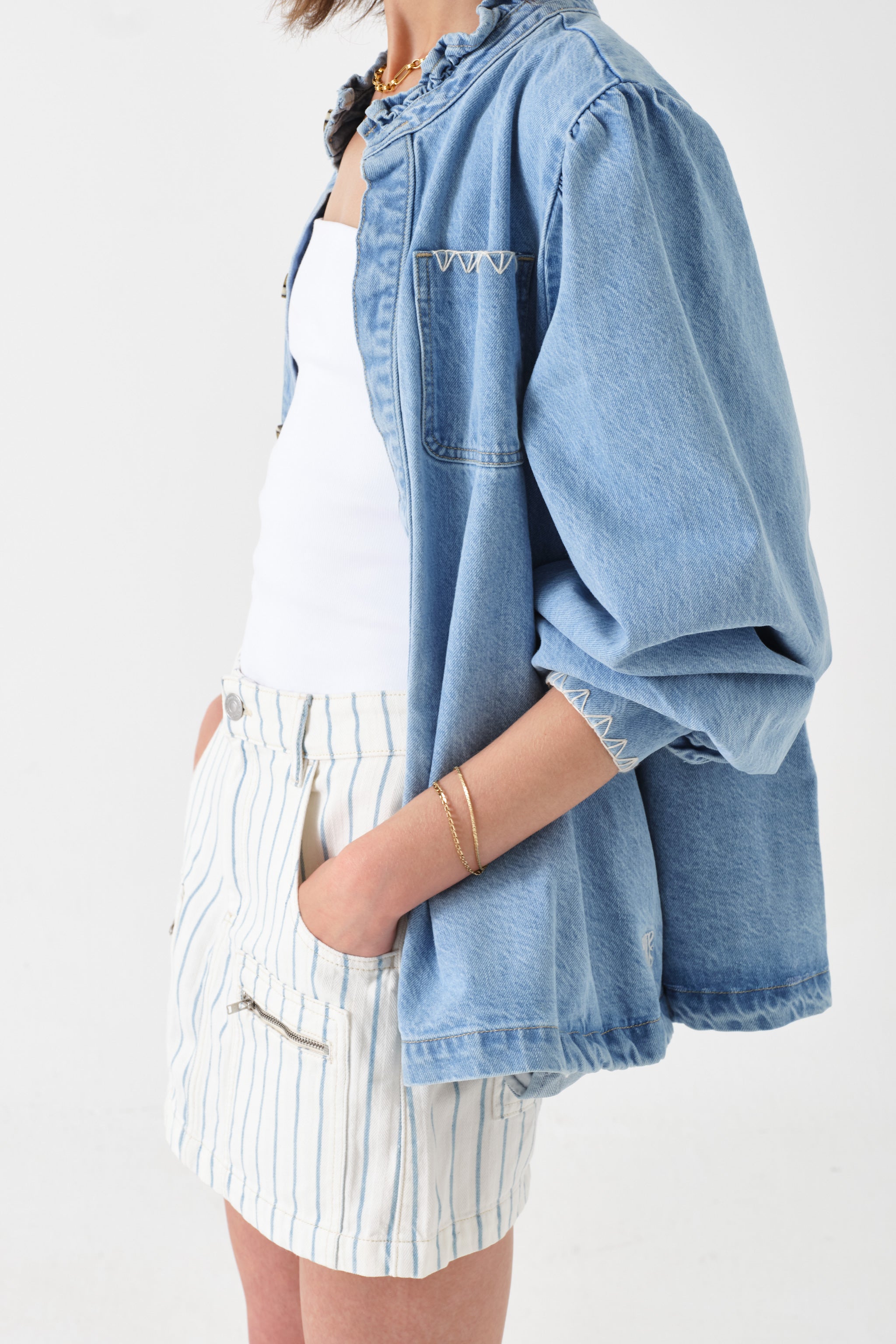 Dana Jacket in Sunbleached - seventy + mochi