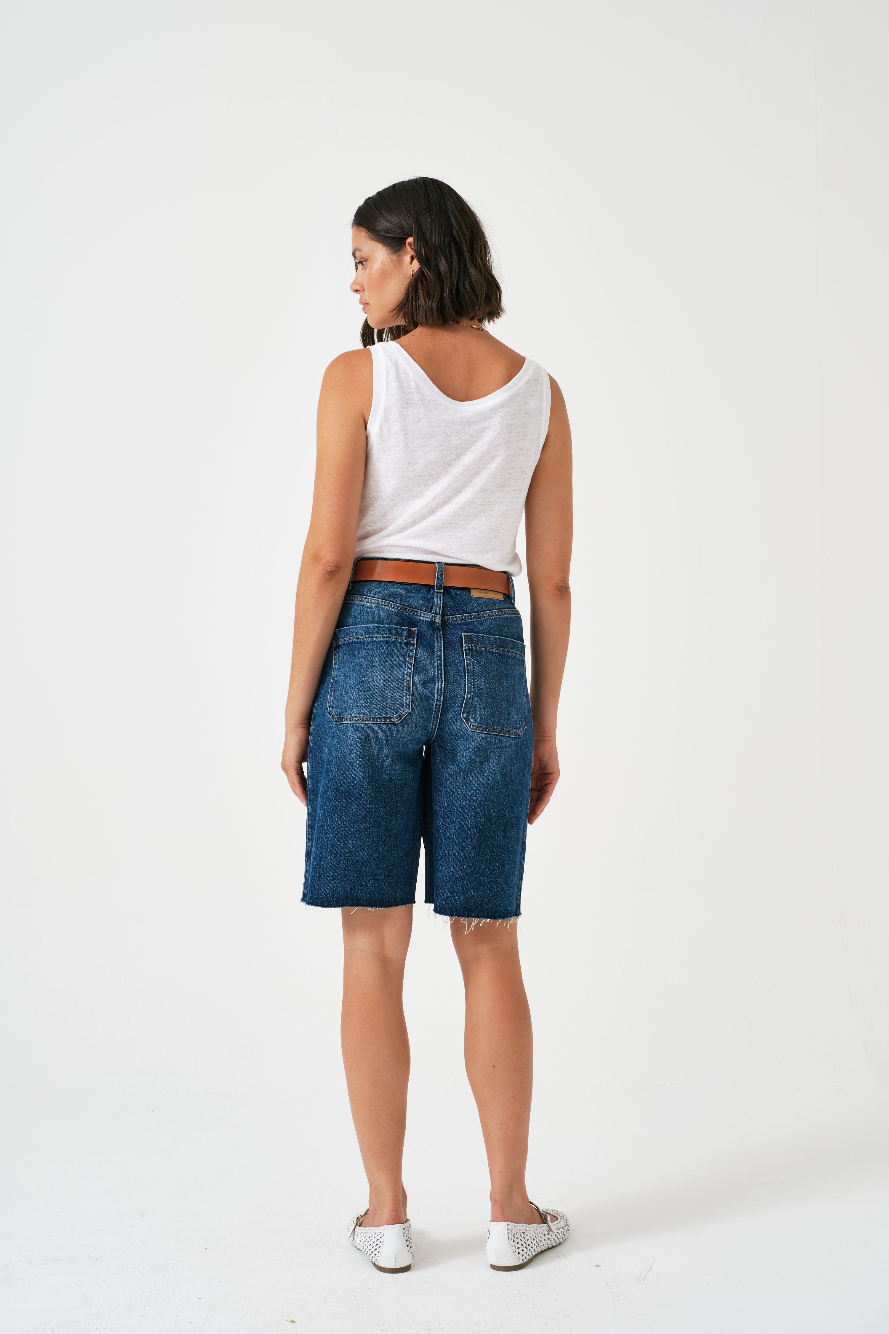 Bo Denim Short in Idaho - seventy + mochi