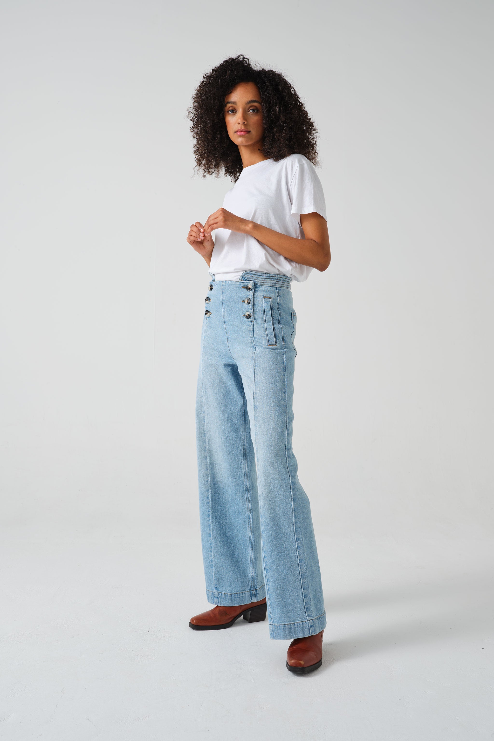 Marie Jean in Oceanic Blue - seventy + mochi