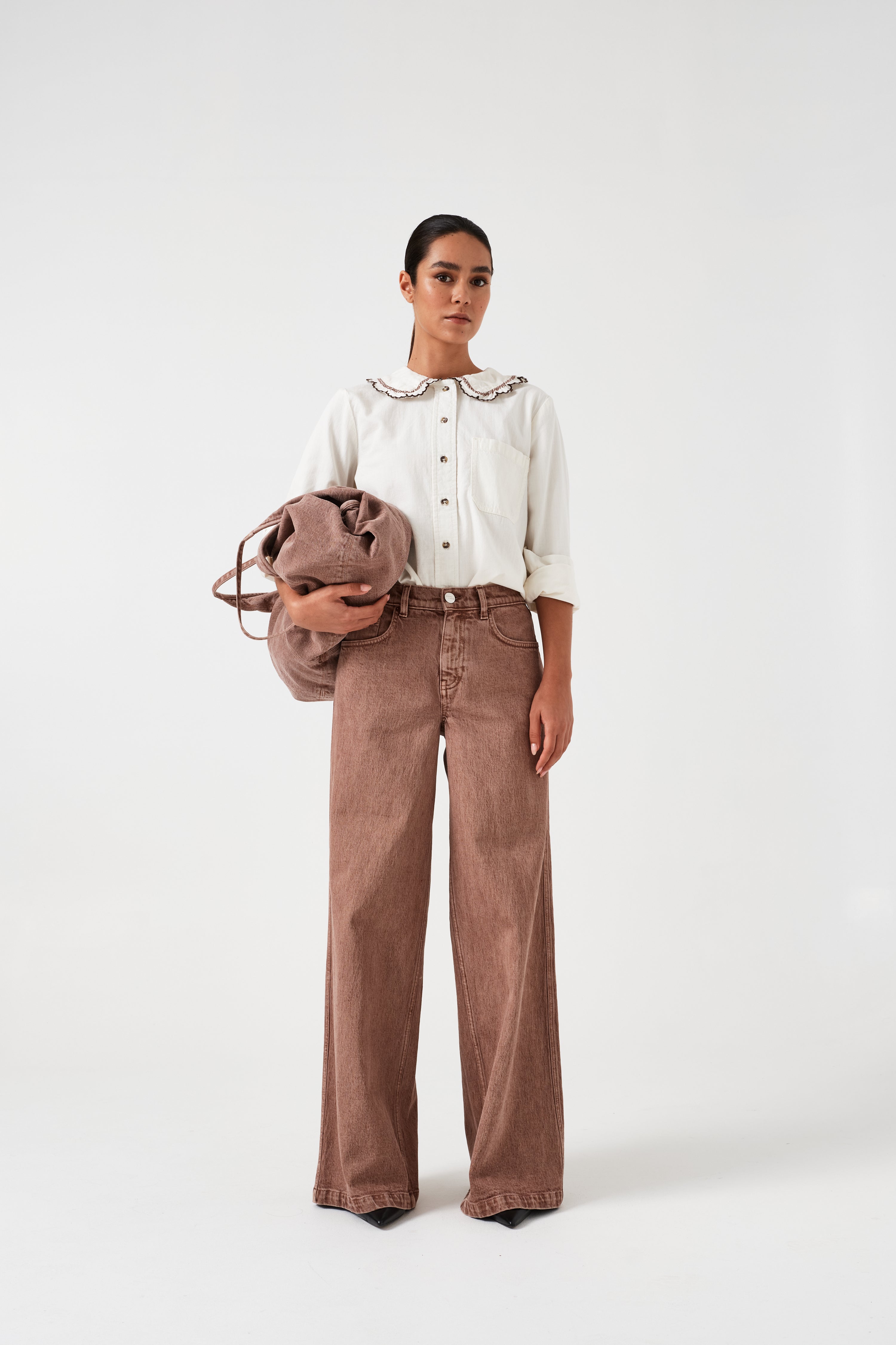 Bay Jean in Washed Mocha - seventy + mochi