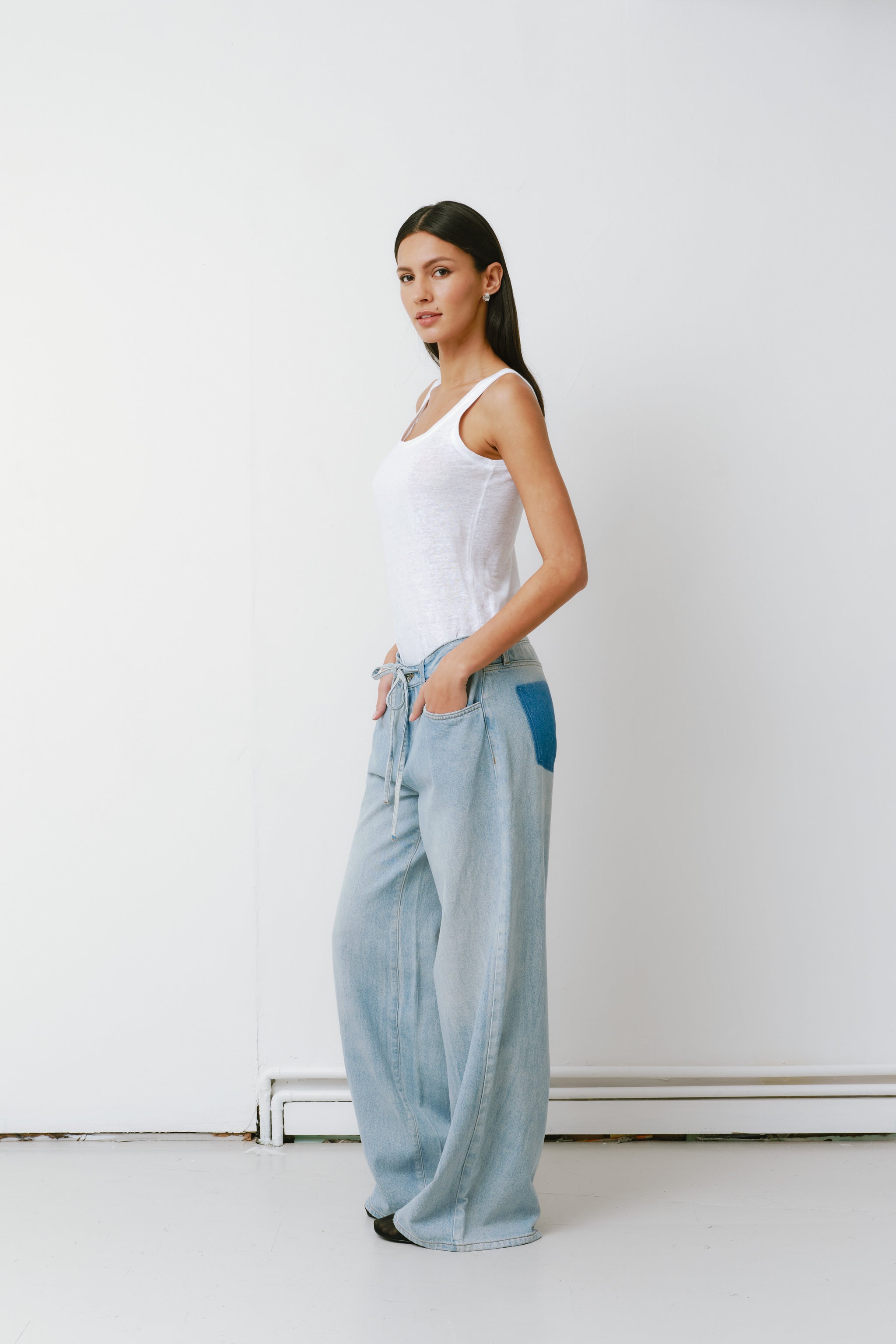 Blake Low Rise Jean in Sun Fade - seventy + mochi