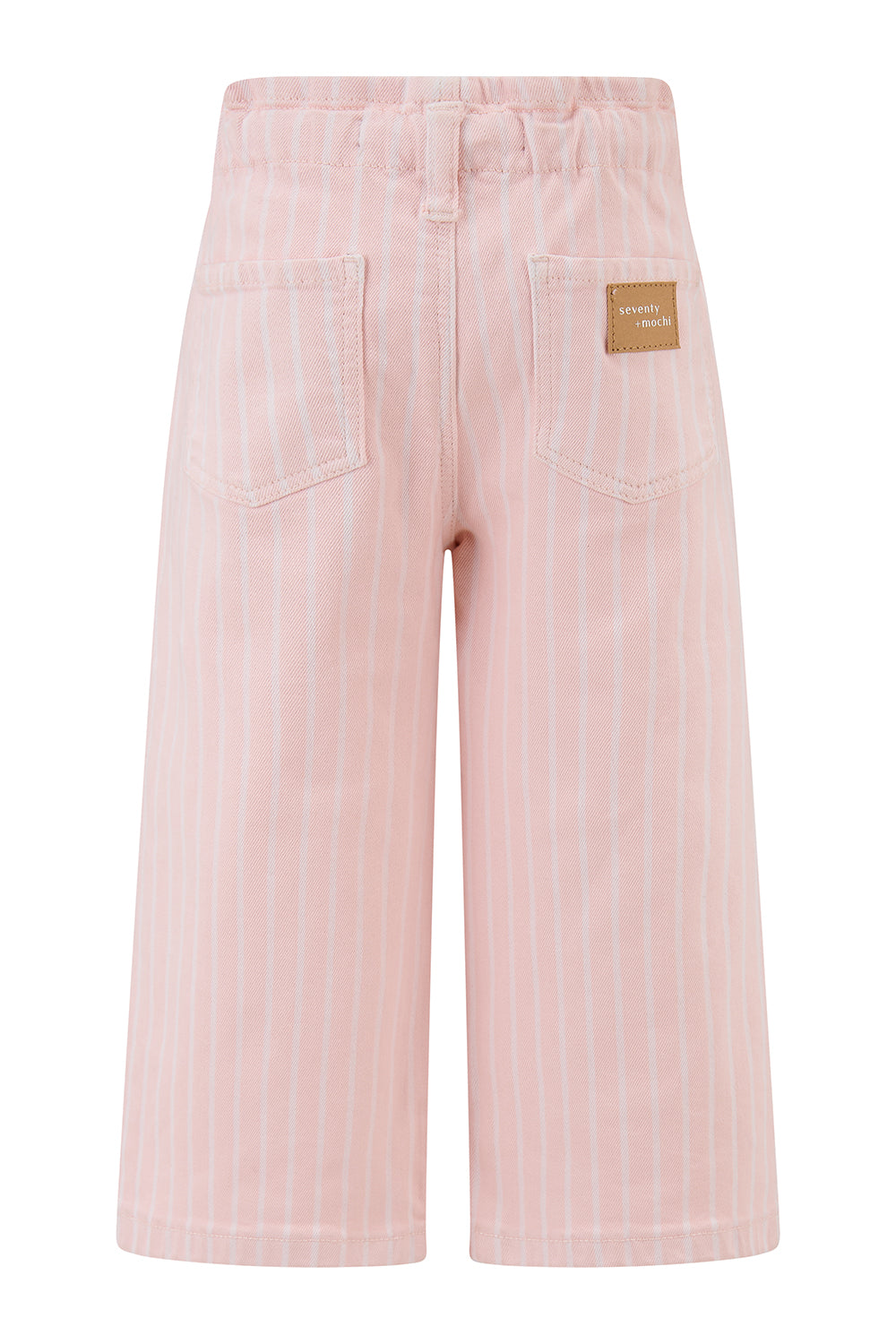 Girl's Blake Jean in Pink Dawn Wide Stripe - seventy + mochi