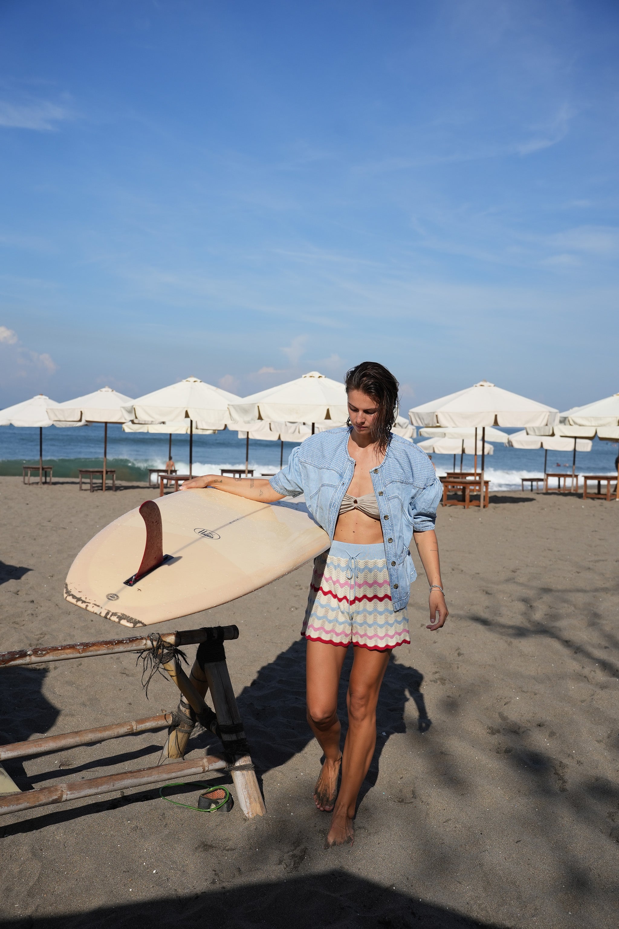 Zaha Top in Summer Sky - seventy + mochi