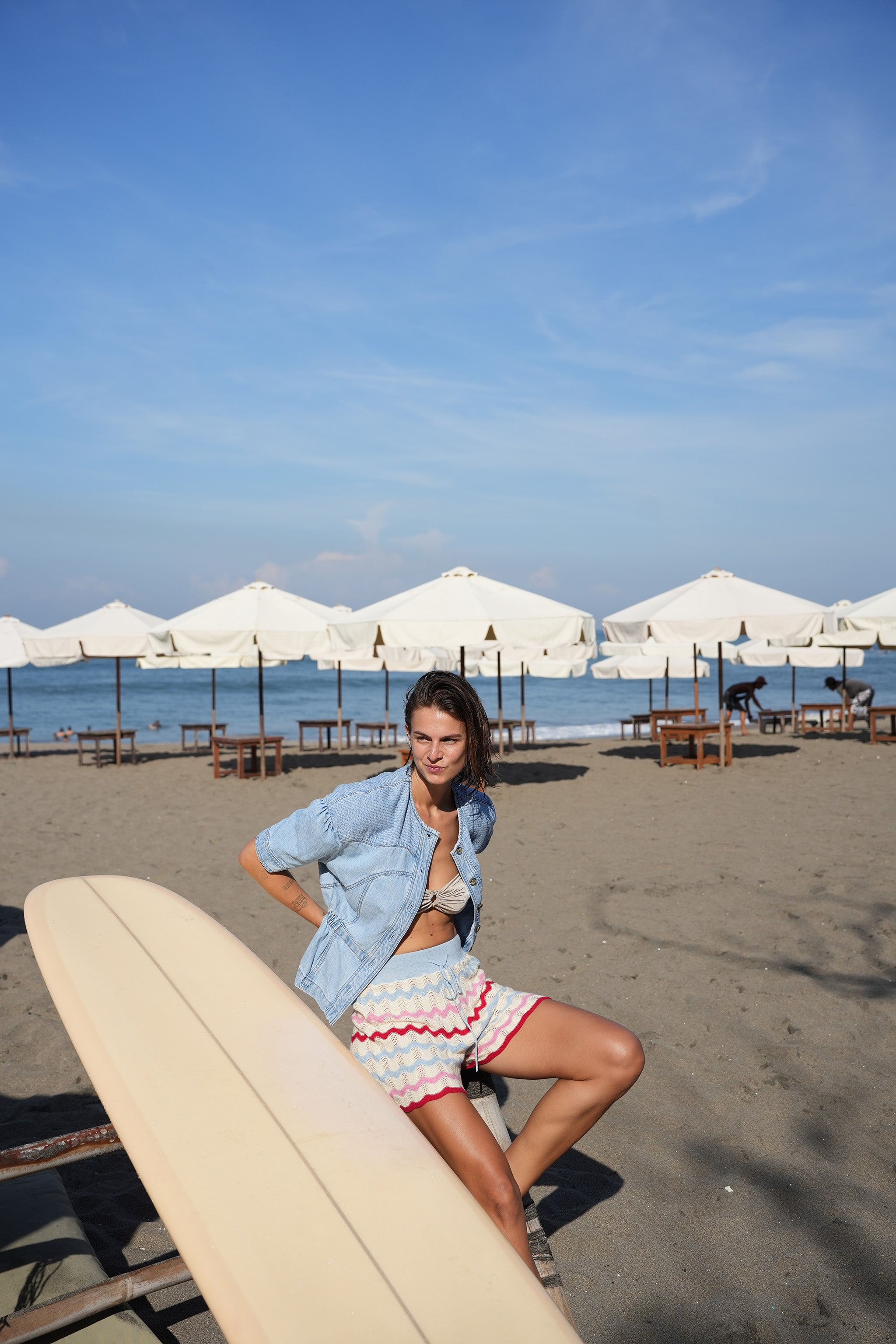 Zaha Top in Summer Sky - seventy + mochi