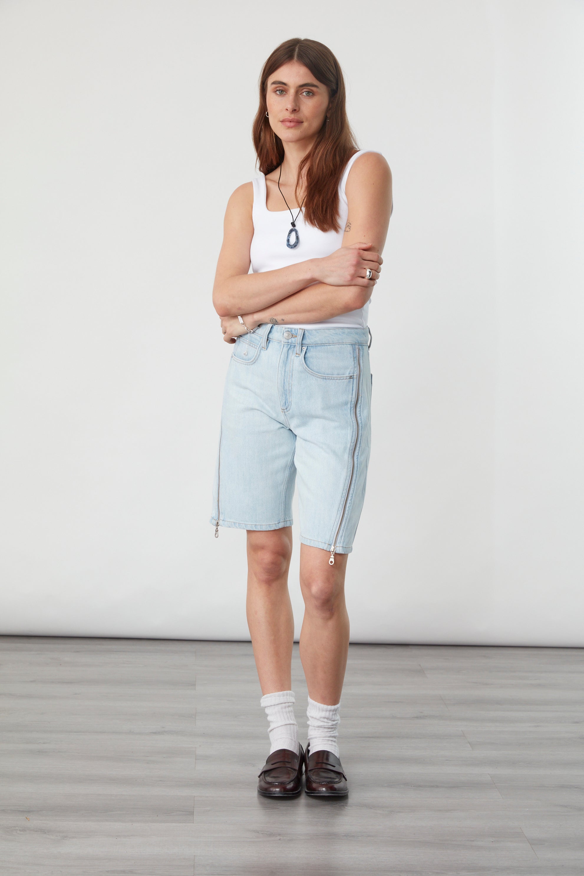 Brody Short In Frost - seventy + mochi