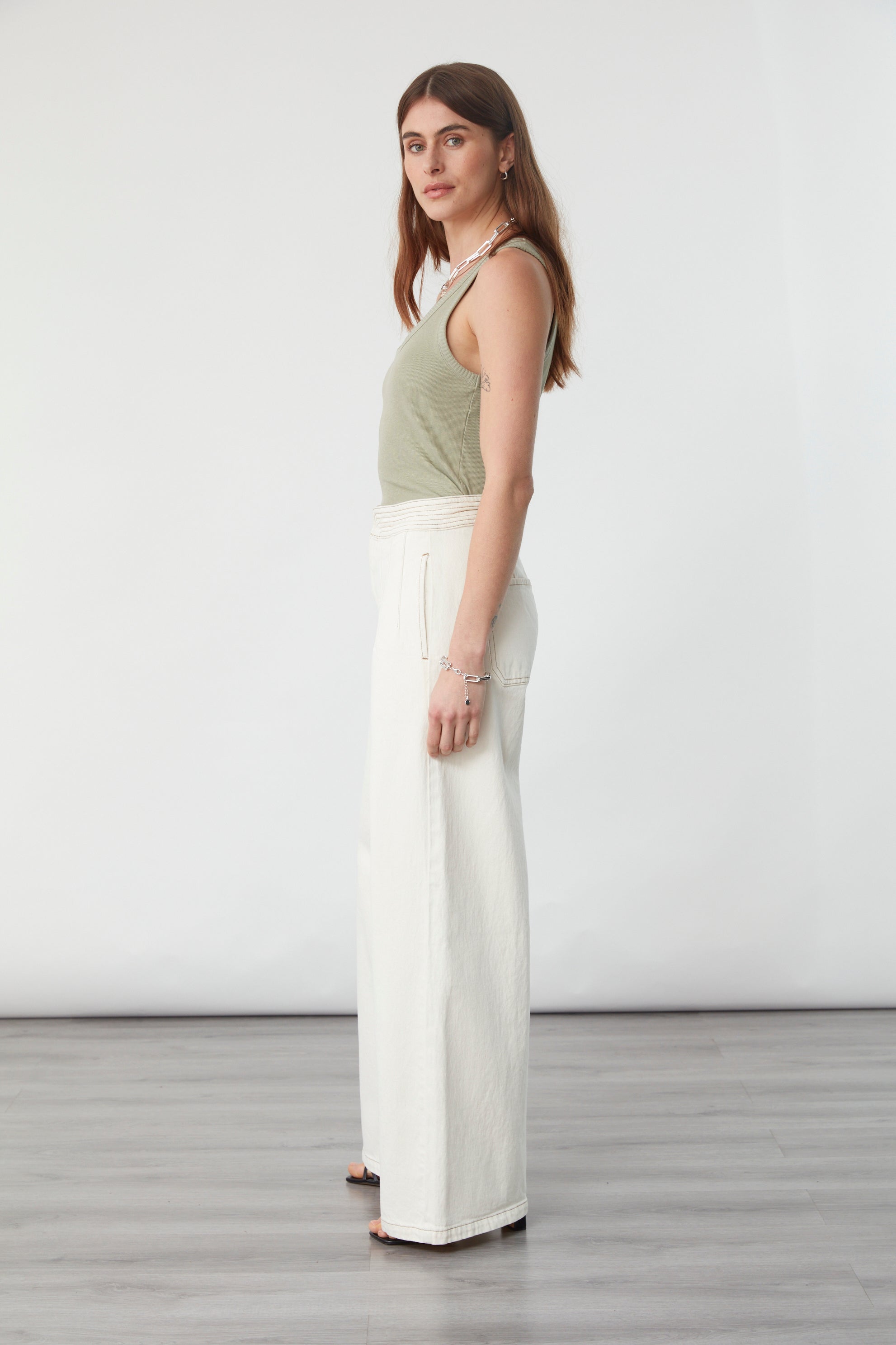 Maia Jean In Ecru - seventy + mochi