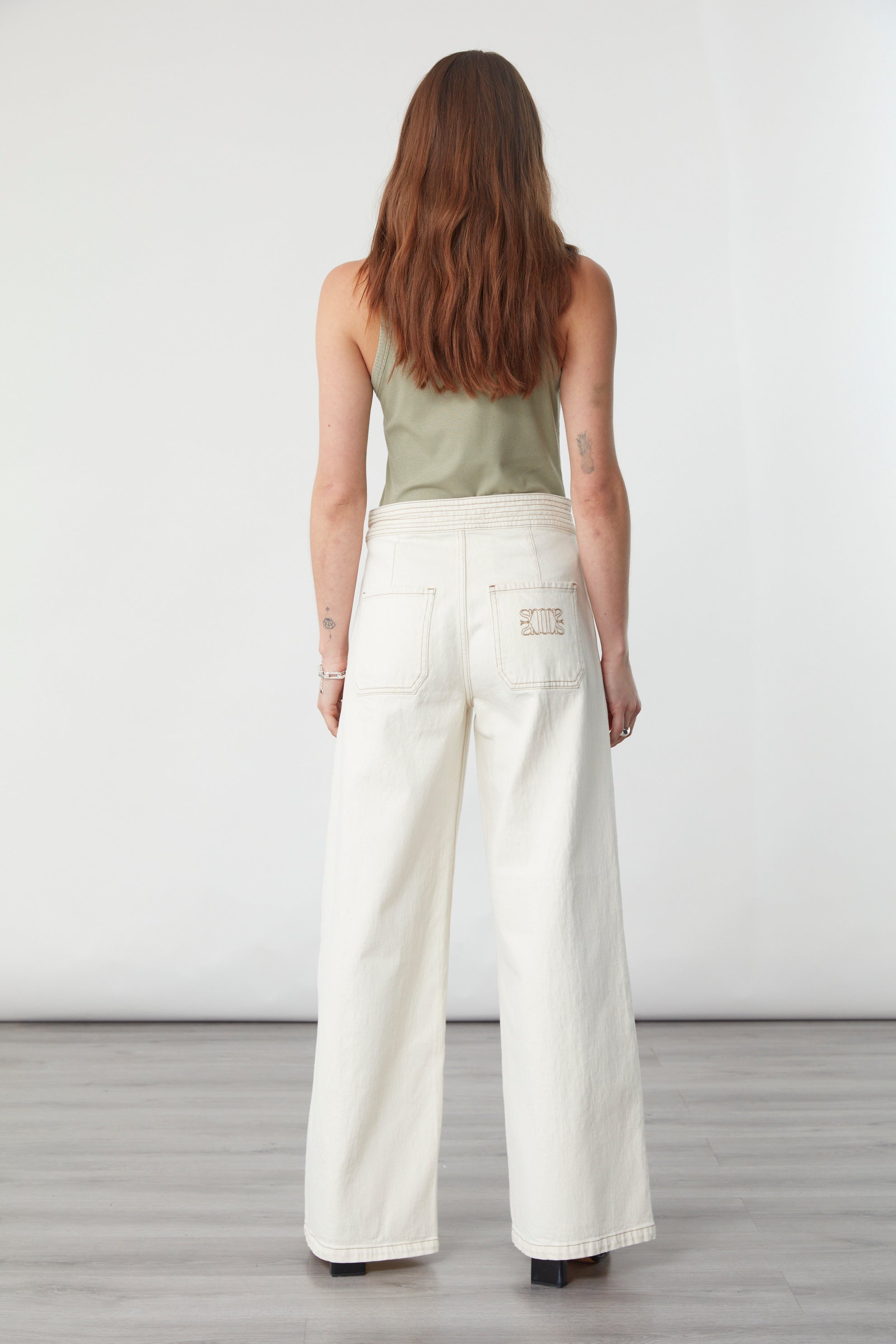 Maia Jean In Ecru - seventy + mochi