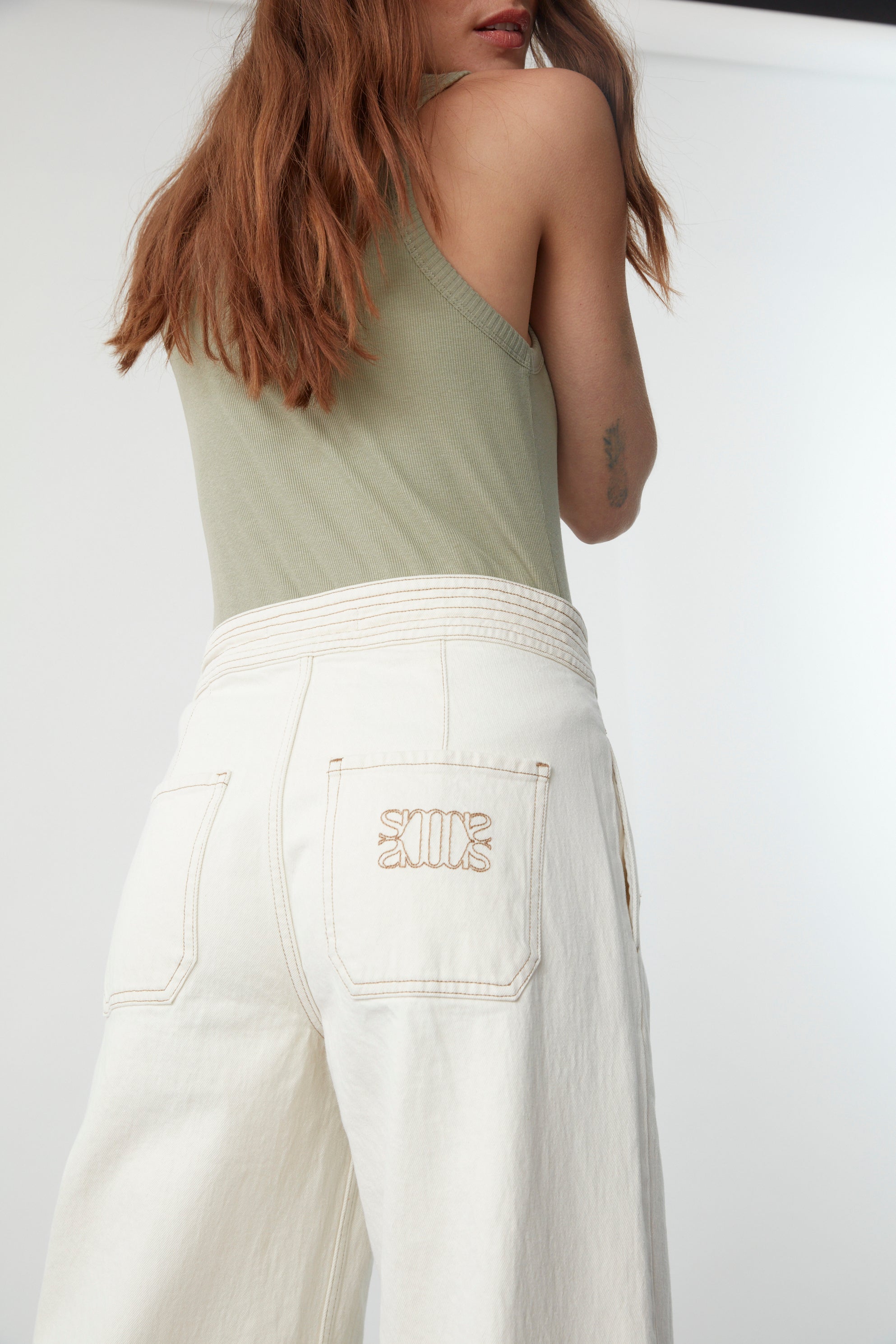 Maia Jean In Ecru - seventy + mochi