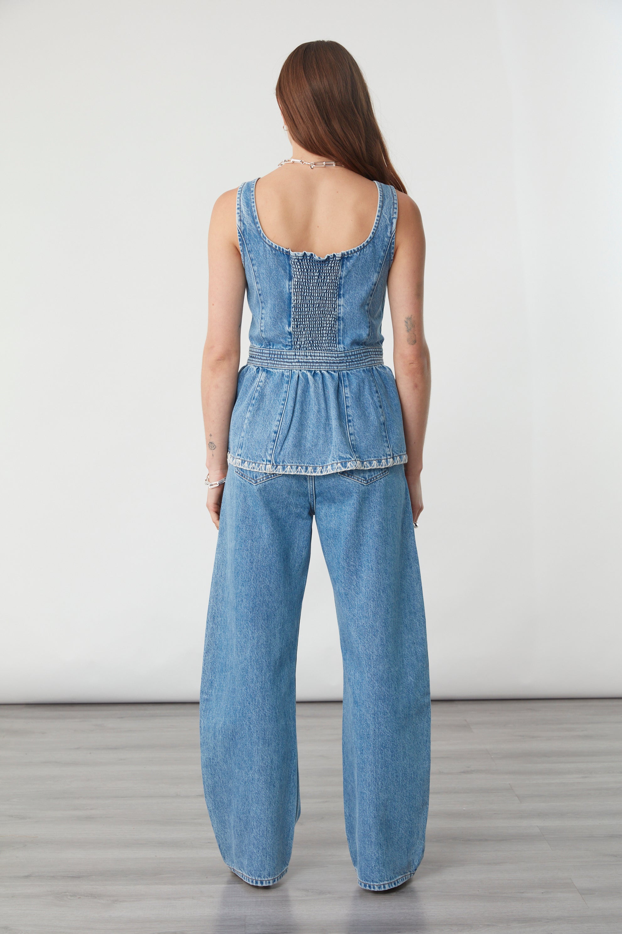 Sasha Corset Top In Malibu - seventy + mochi