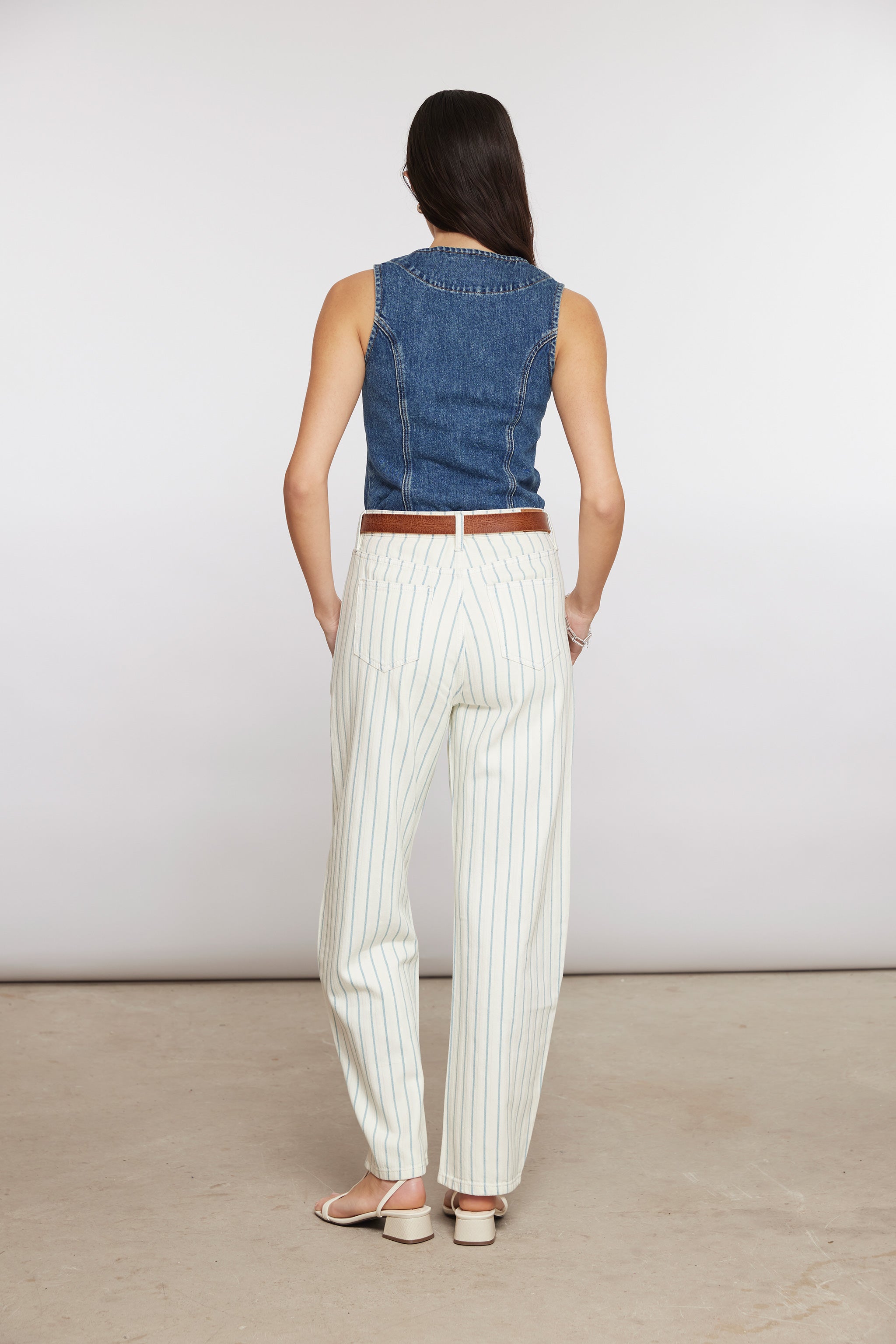 Nina Jean In Faded Stripe - seventy + mochi