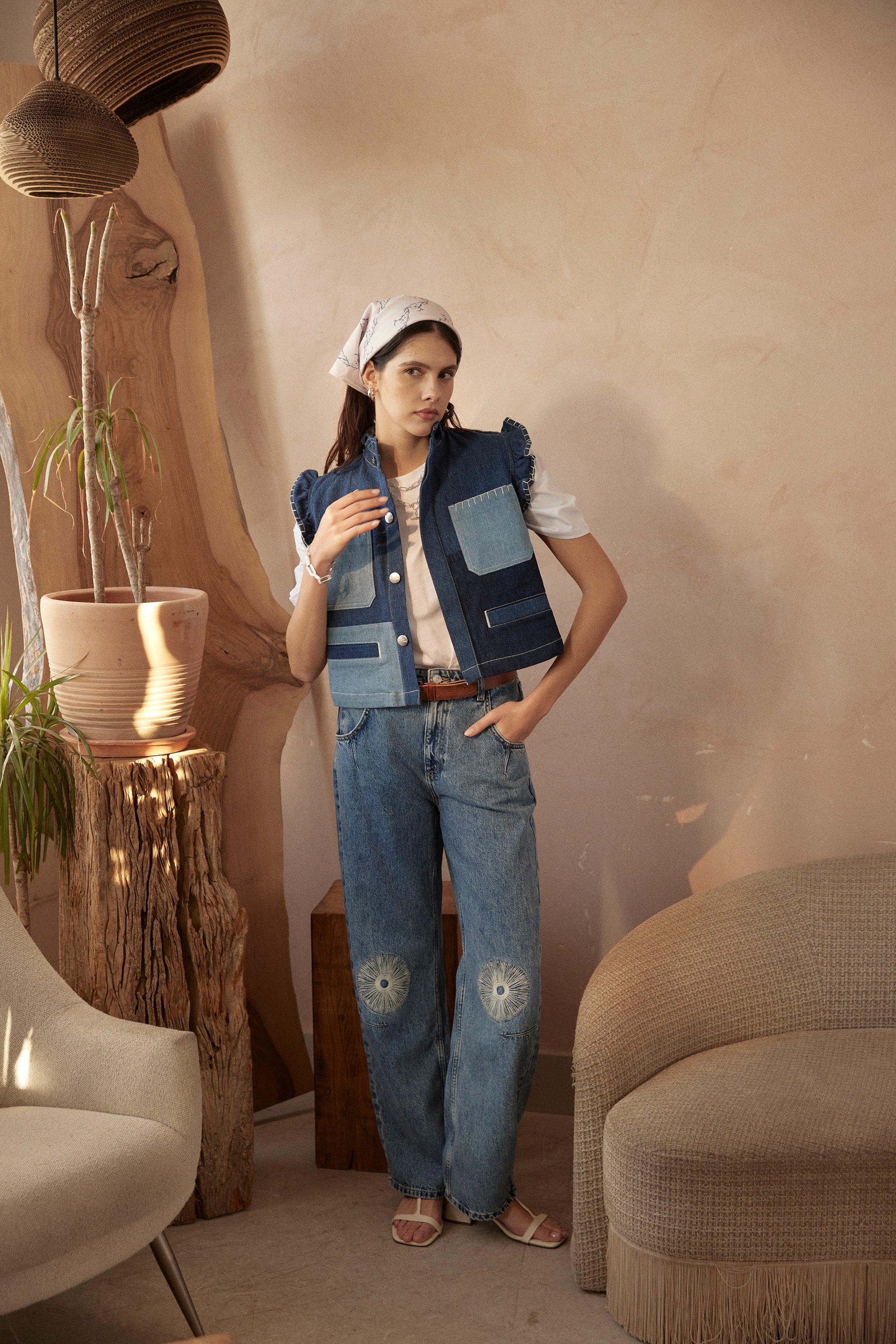 Nina Jean In Malibu Embroidered - seventy + mochi