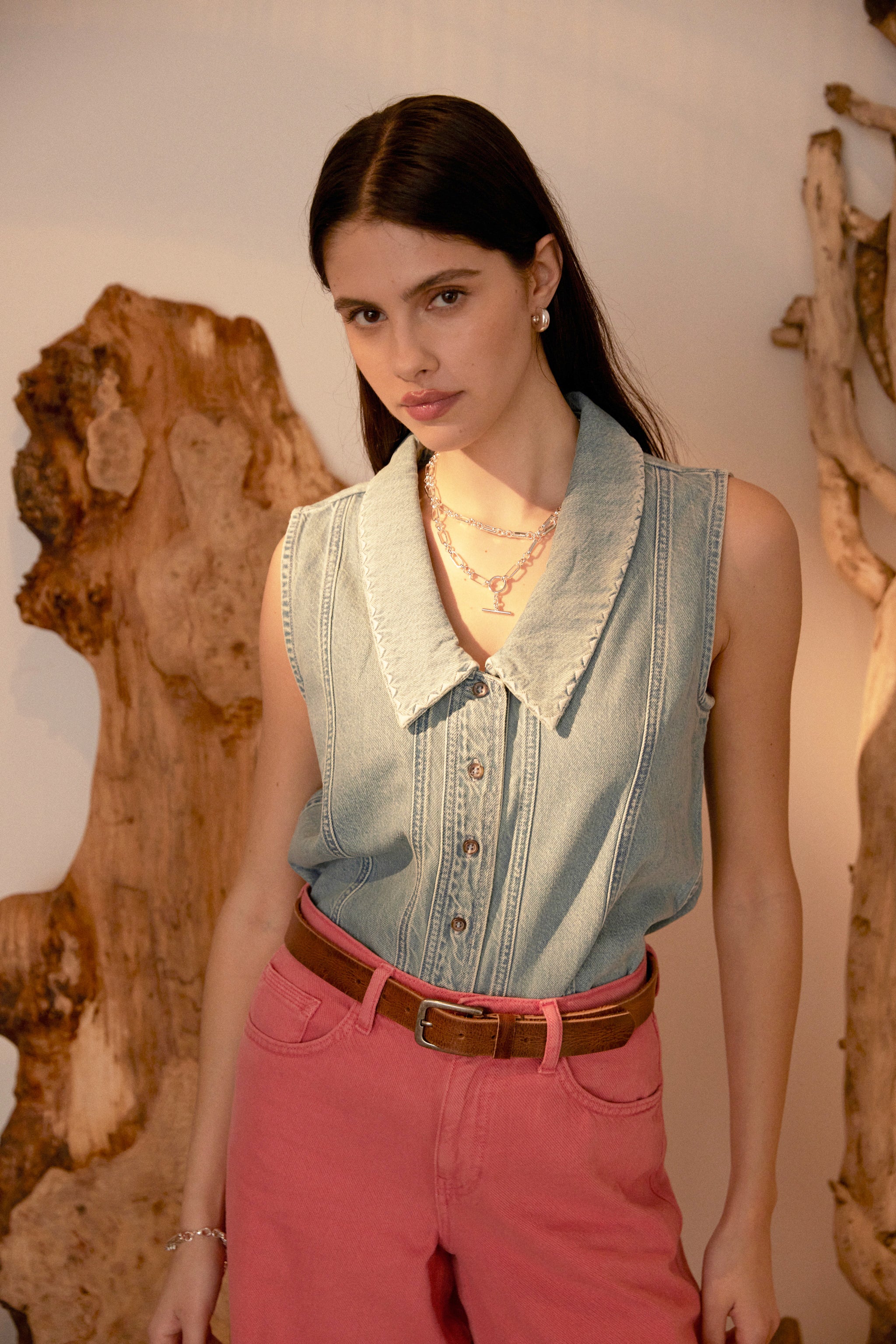 Tara Top in Sunfade - seventy + mochi
