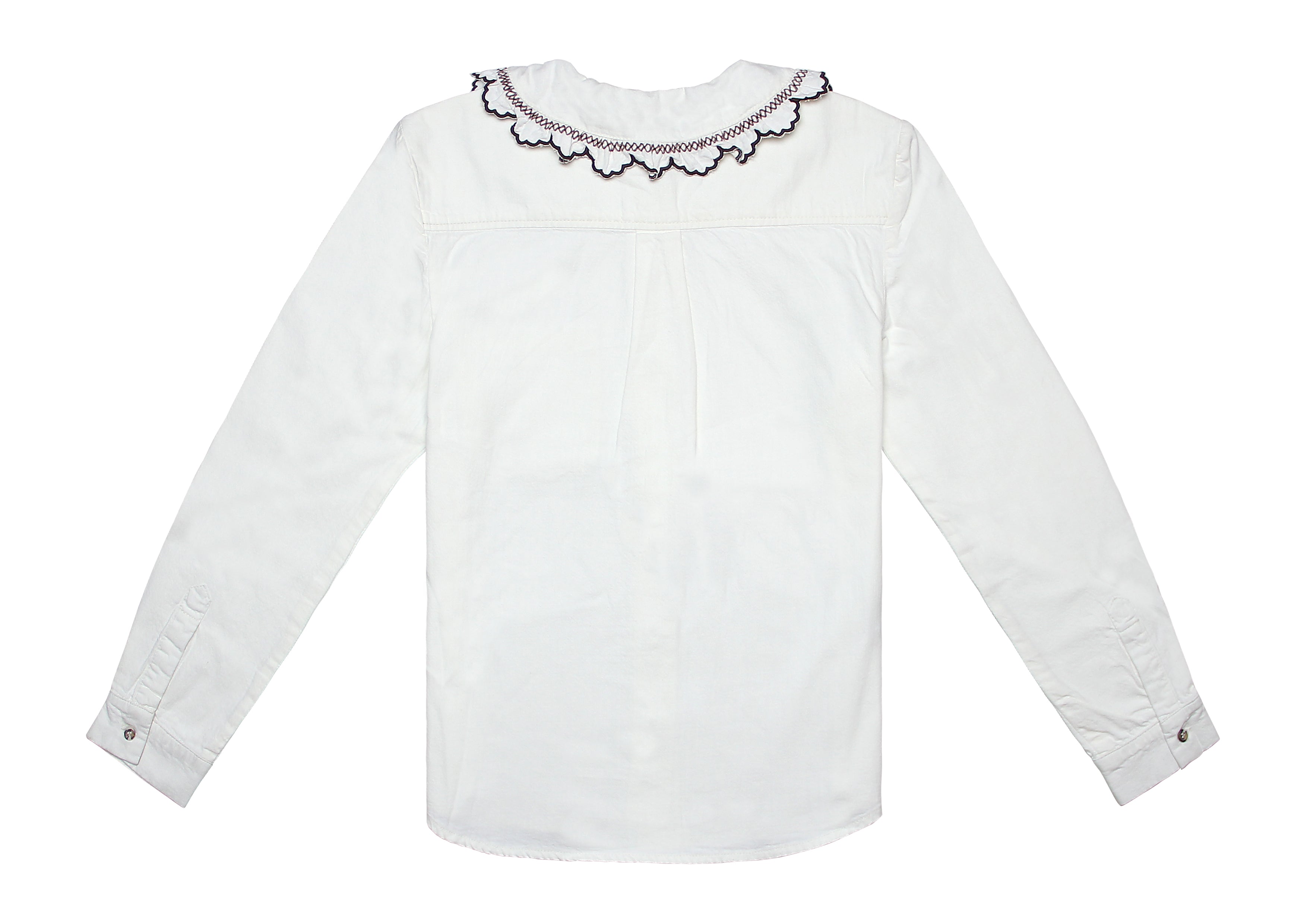 Delilah Blouse in Ecru - seventy + mochi