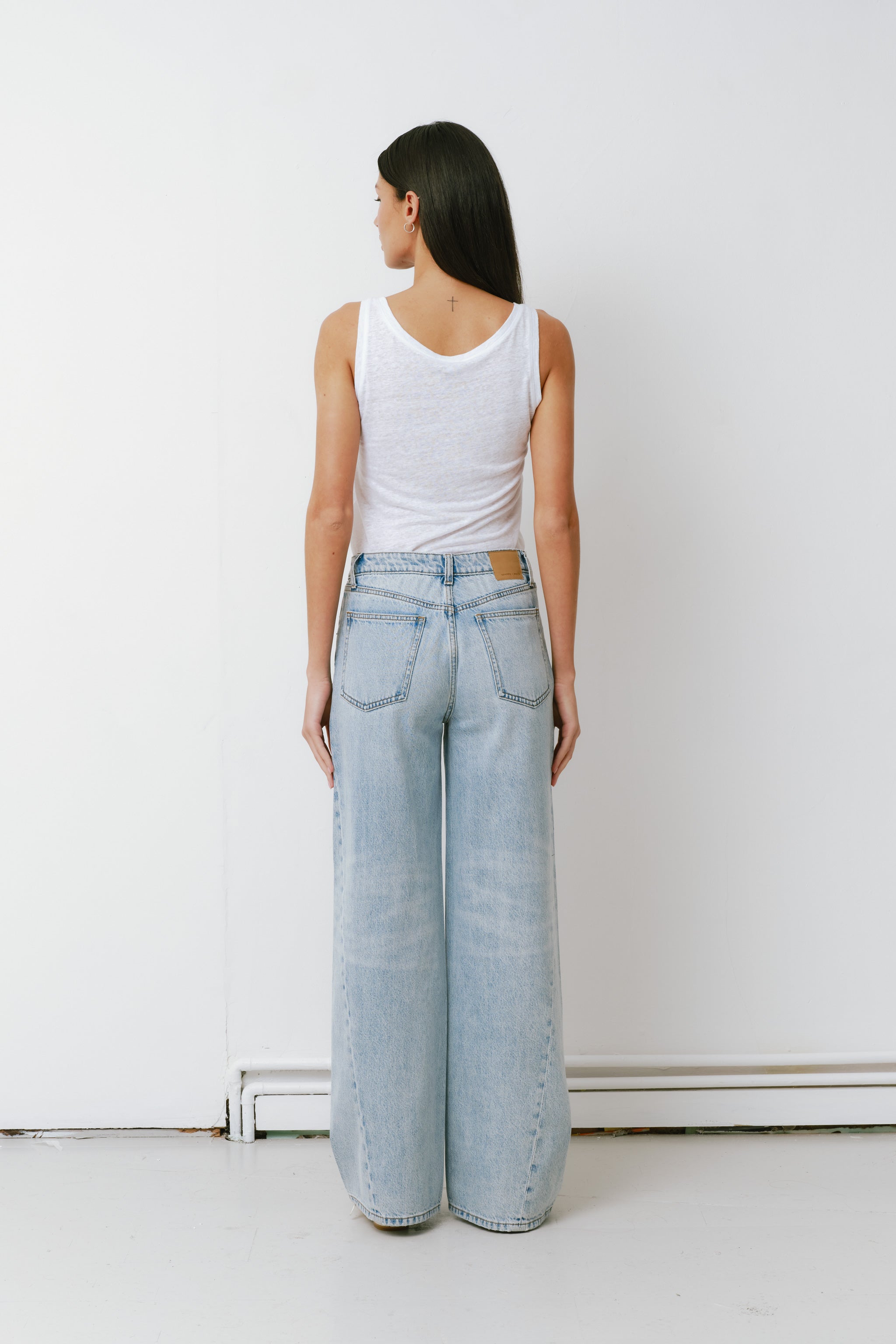 Gracie Twisted Low Rise Jean in Austin - seventy + mochi