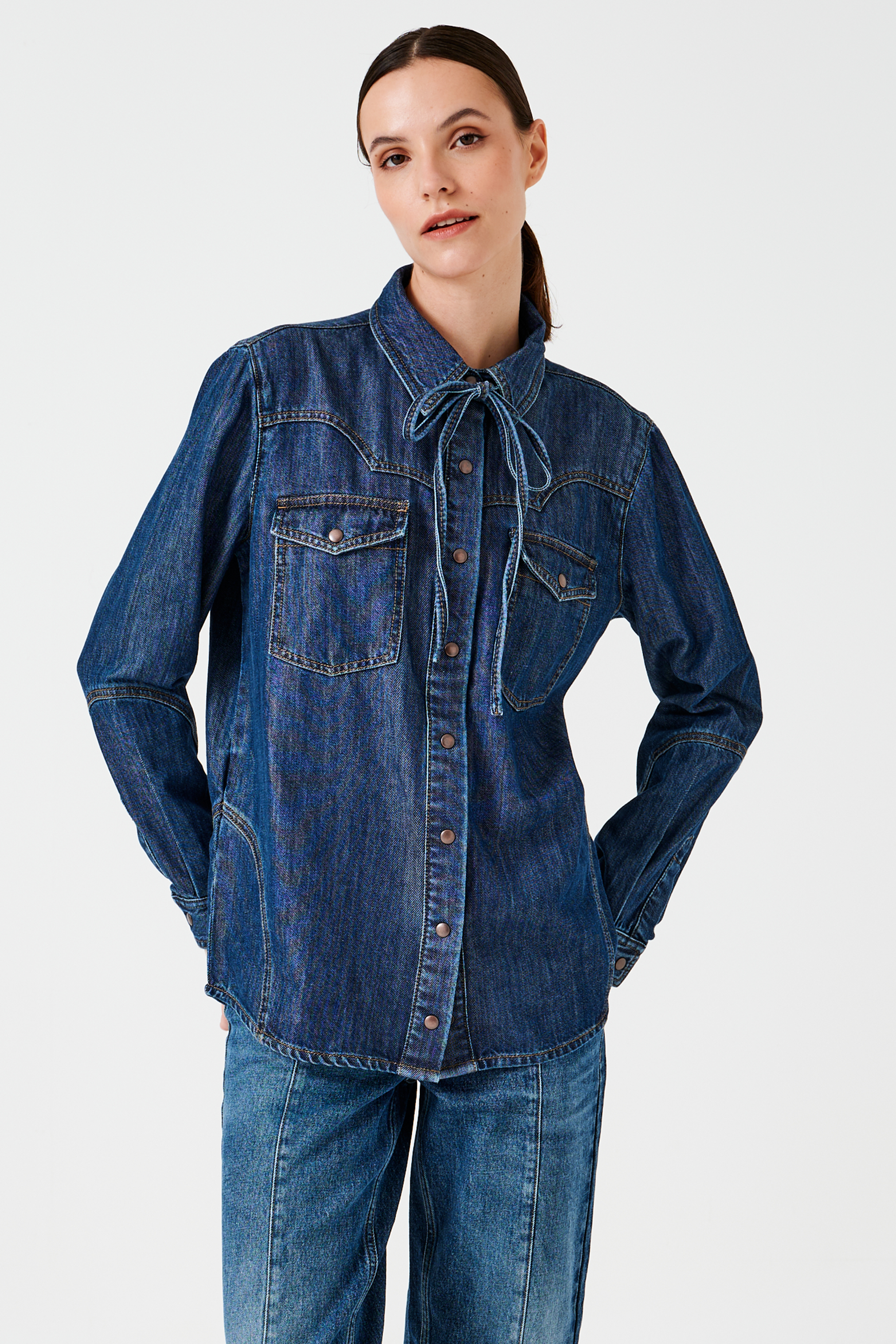 Mia Shirt in Idaho Vintage - seventy + mochi