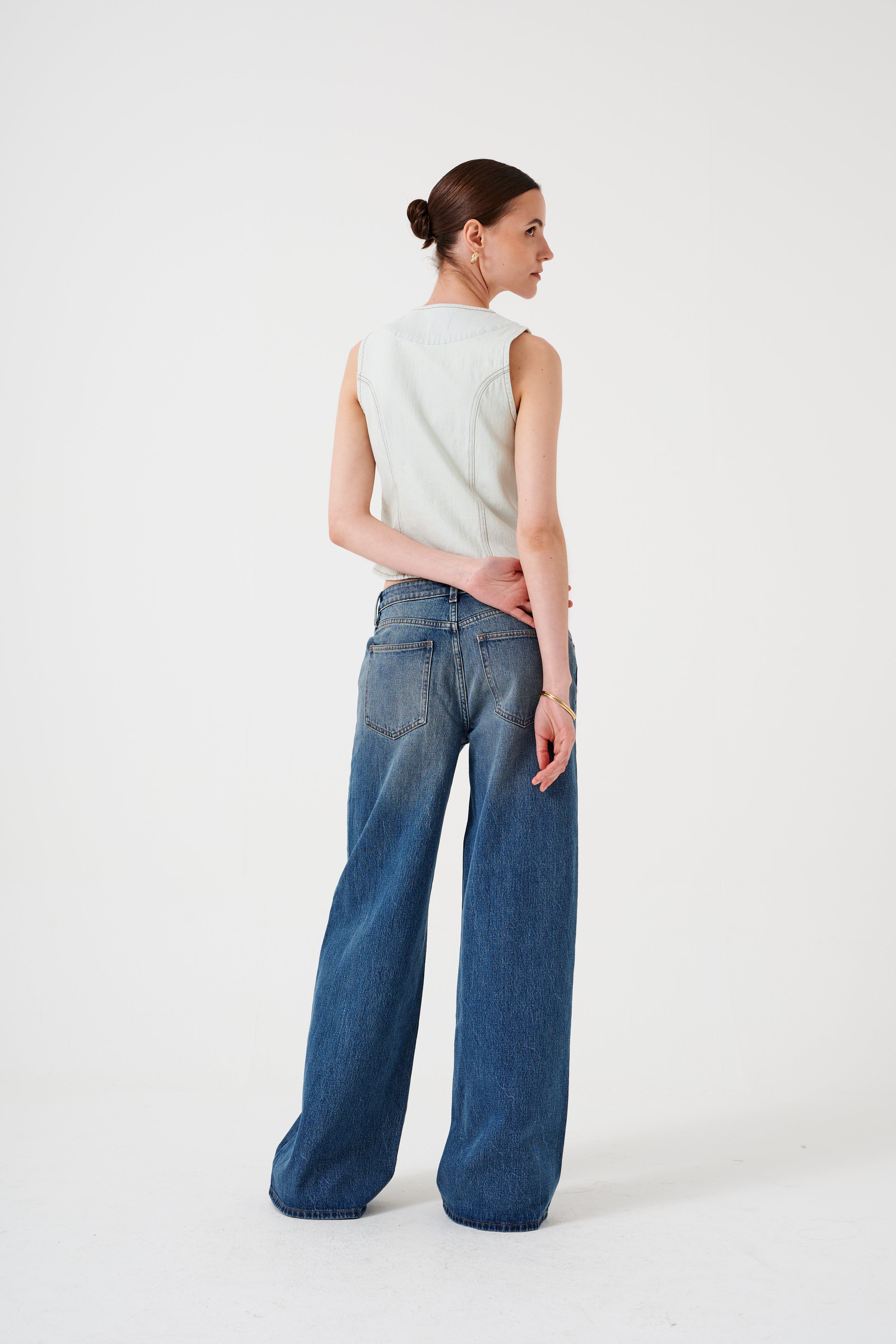 Bea Waistcoat in Coachella Vintage - seventy + mochi