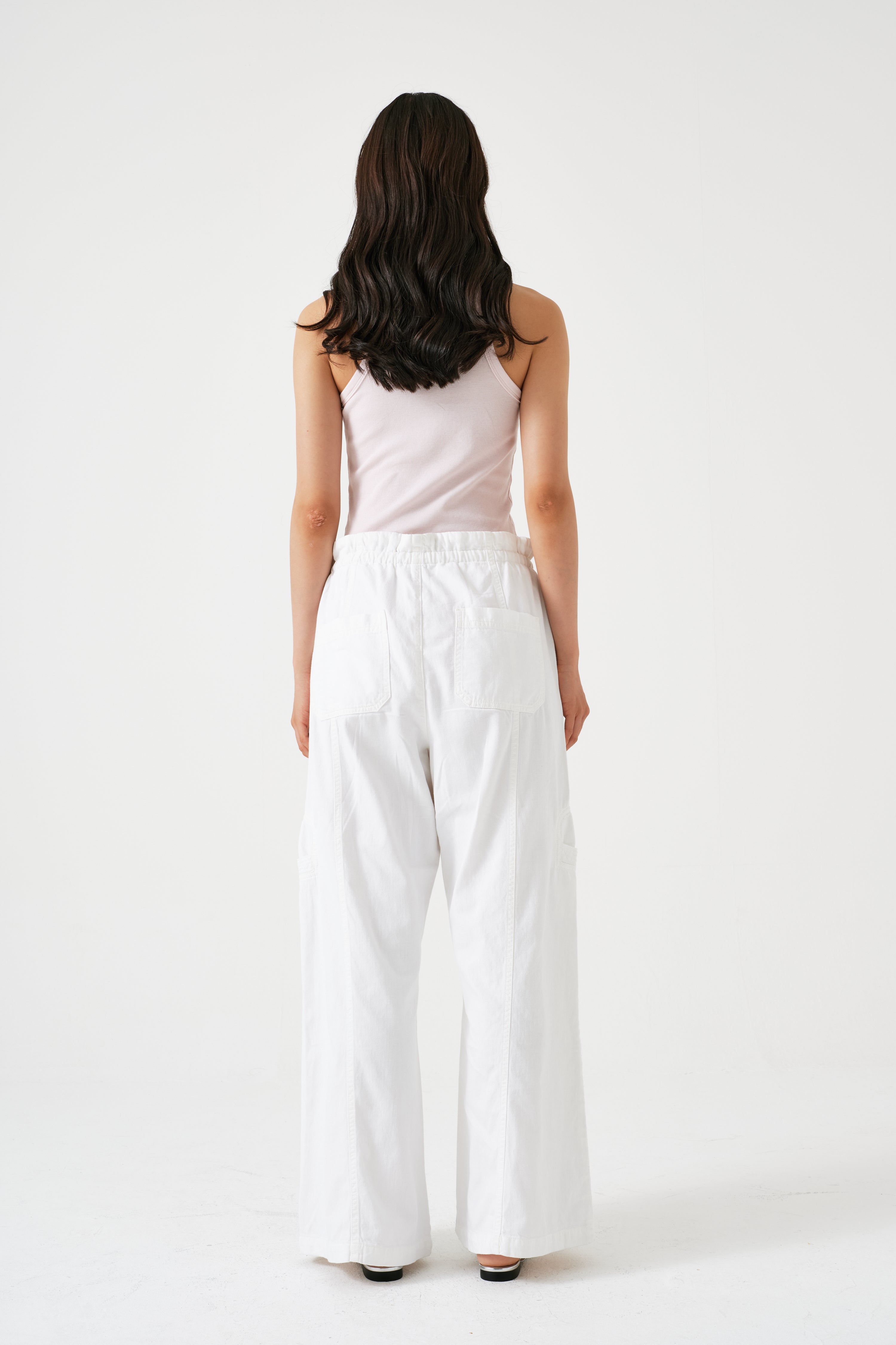 Juno Pant in White - seventy + mochi