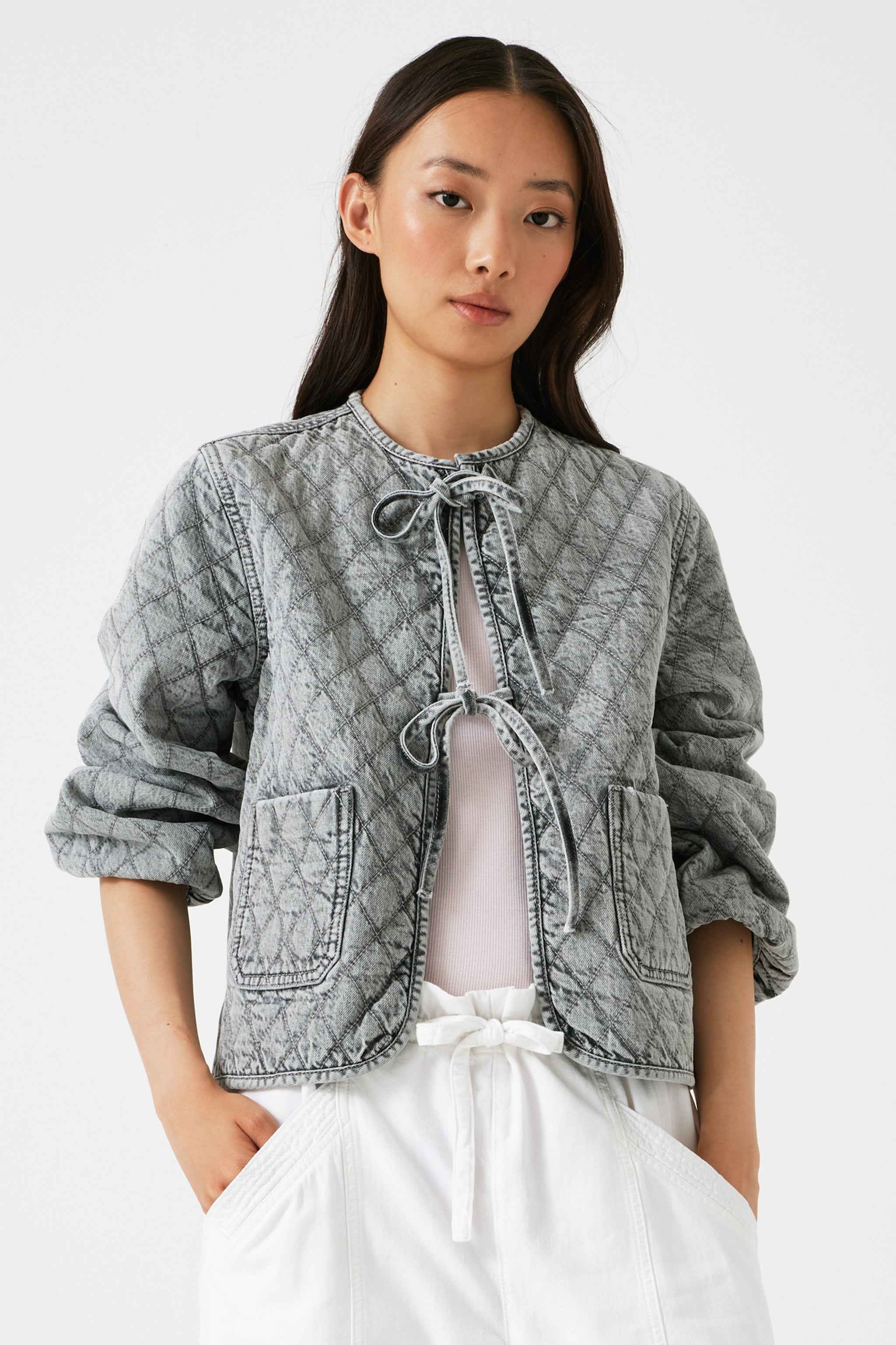 Aria Jacket in Silver Lining - seventy + mochi