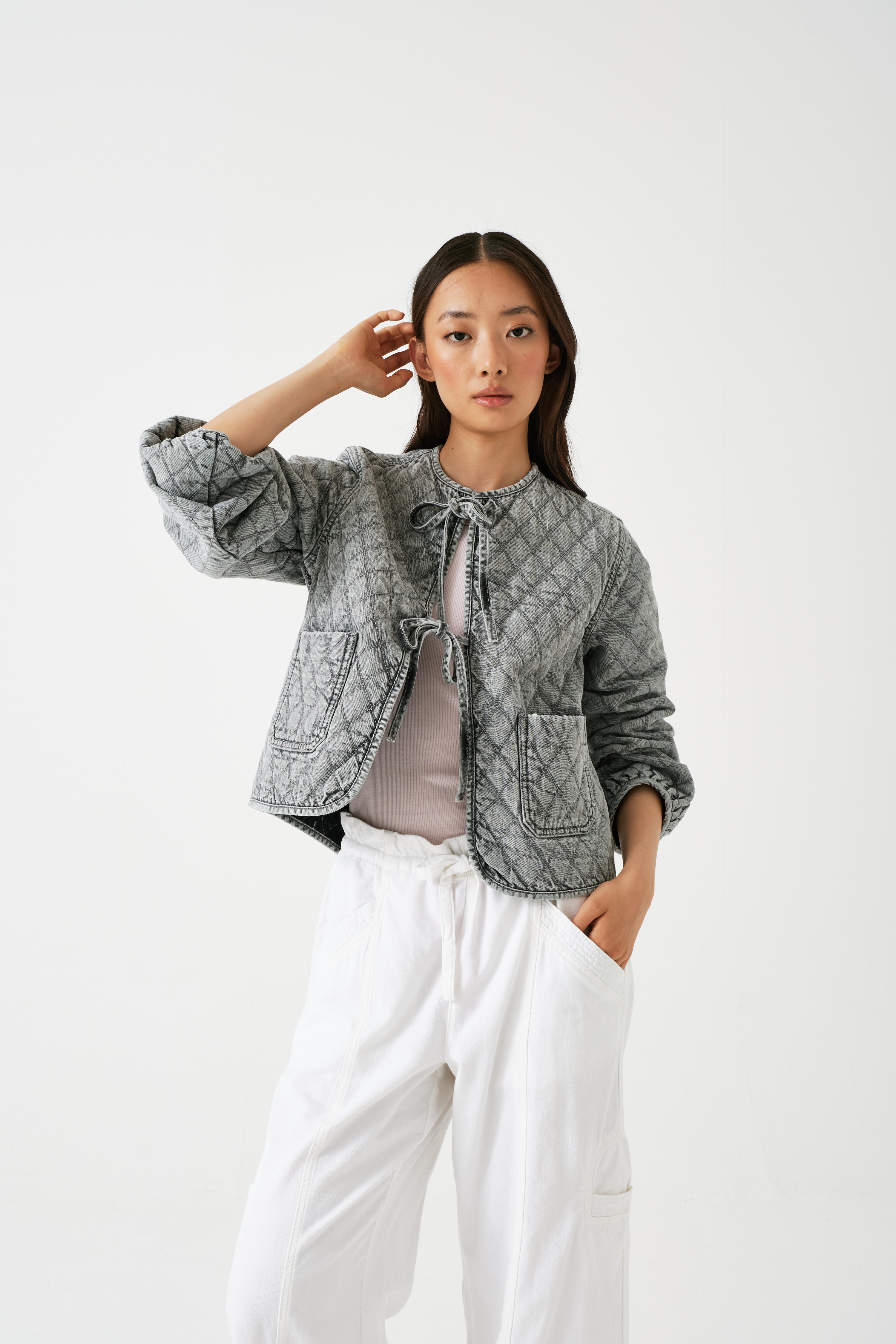 Aria Jacket in Silver Lining - seventy + mochi