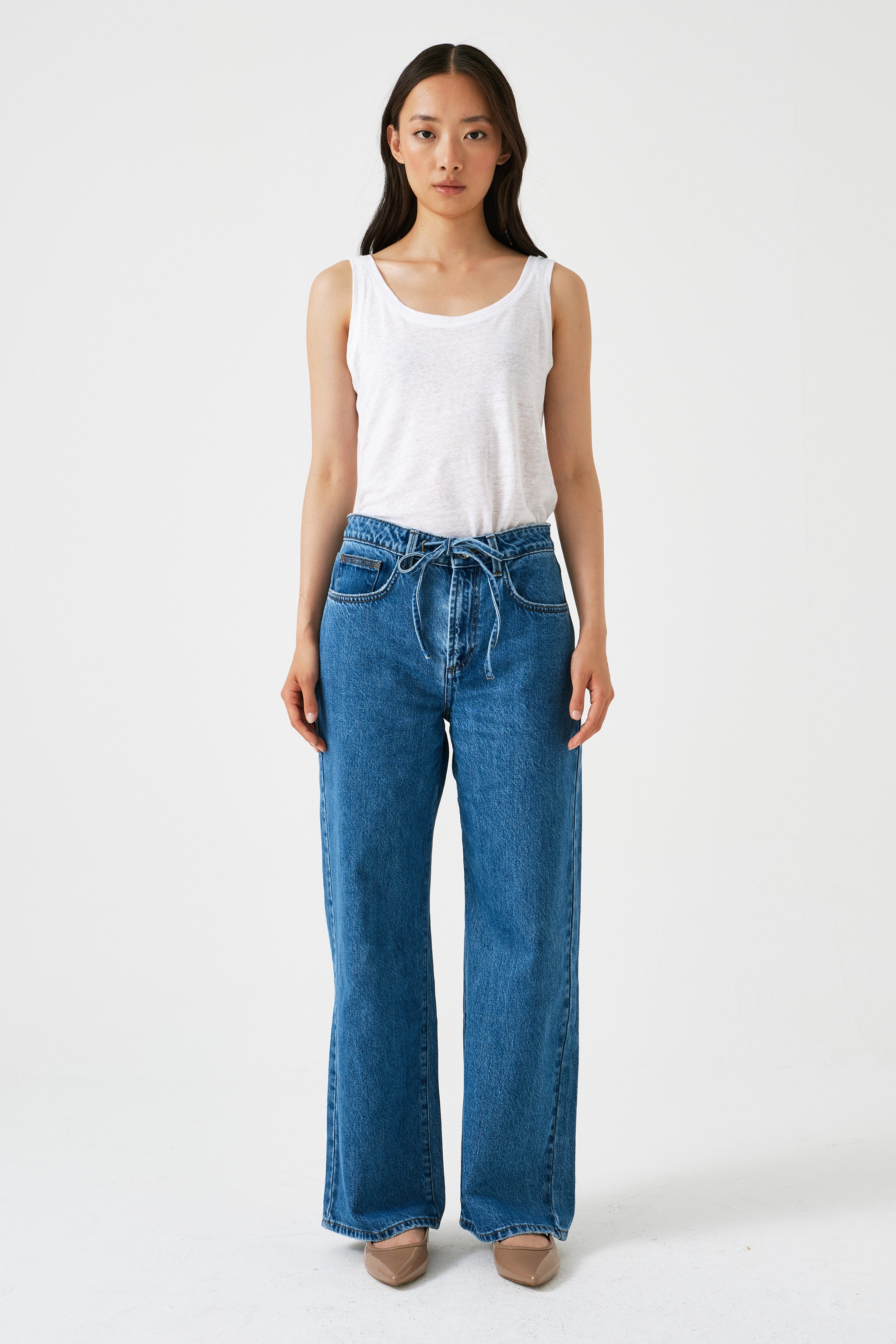 Blake Jean in Dark Weekender - seventy + mochi