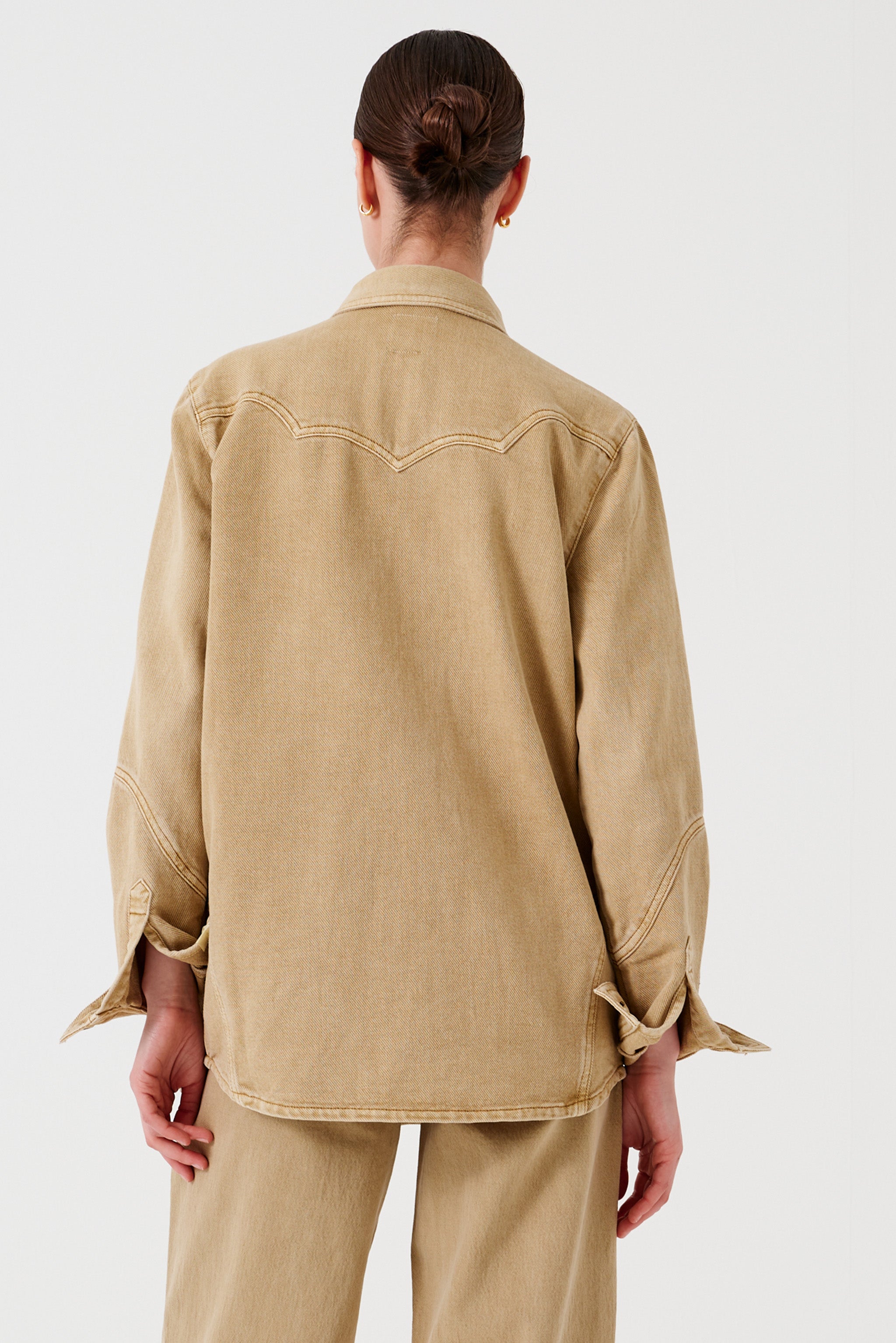 Mia Shirt in Desert Sand - seventy + mochi
