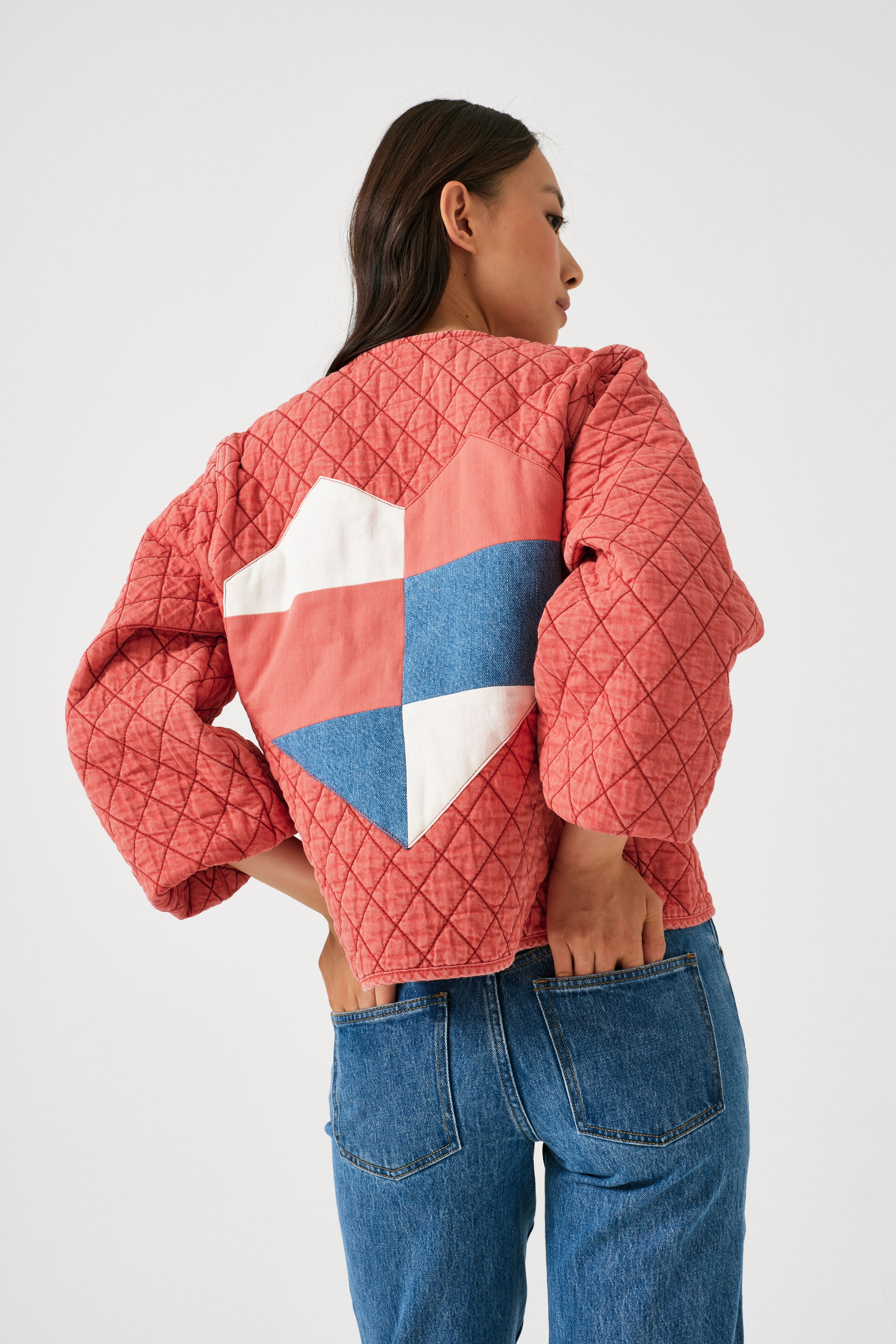 Aria Jacket in Mineral Red - seventy + mochi