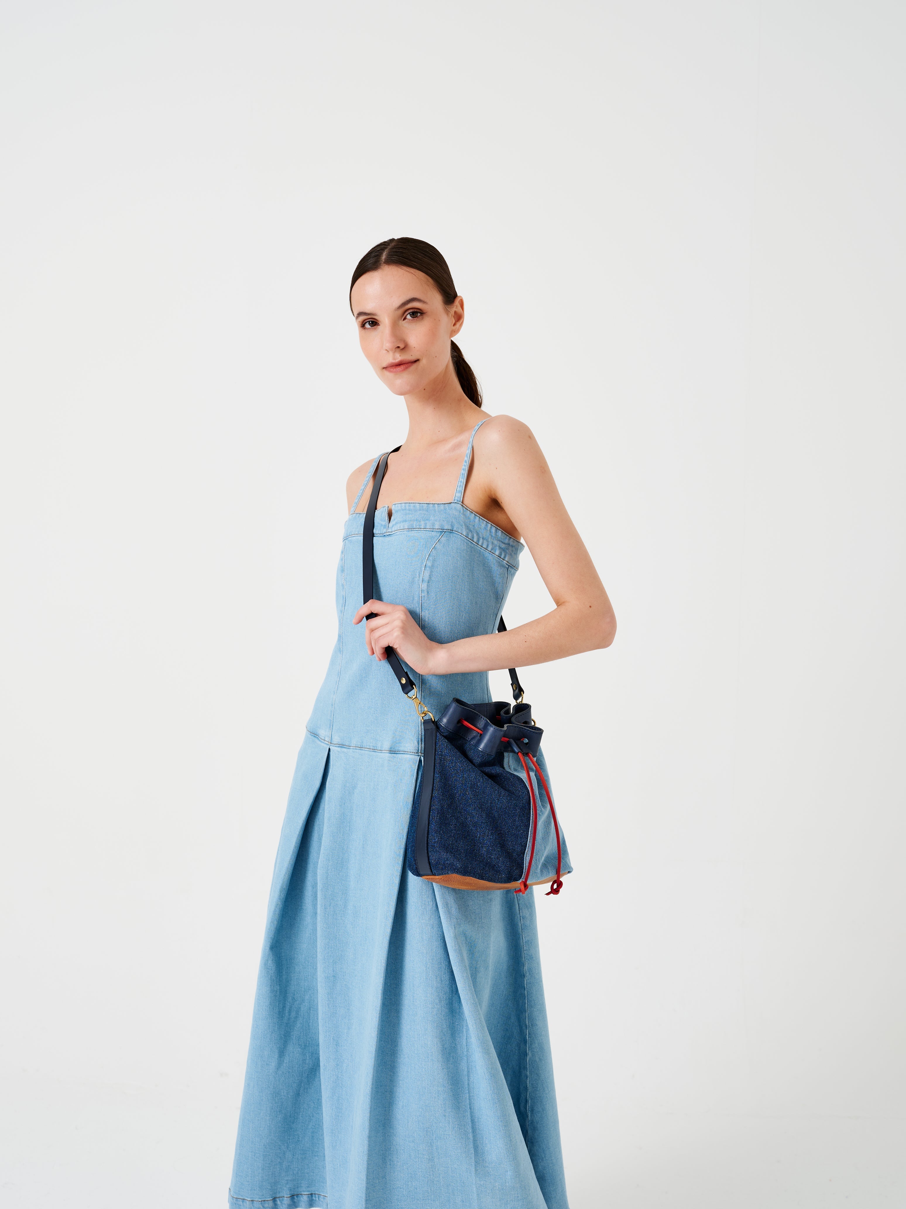 Maddie Dress in Oceanic Blue - seventy + mochi