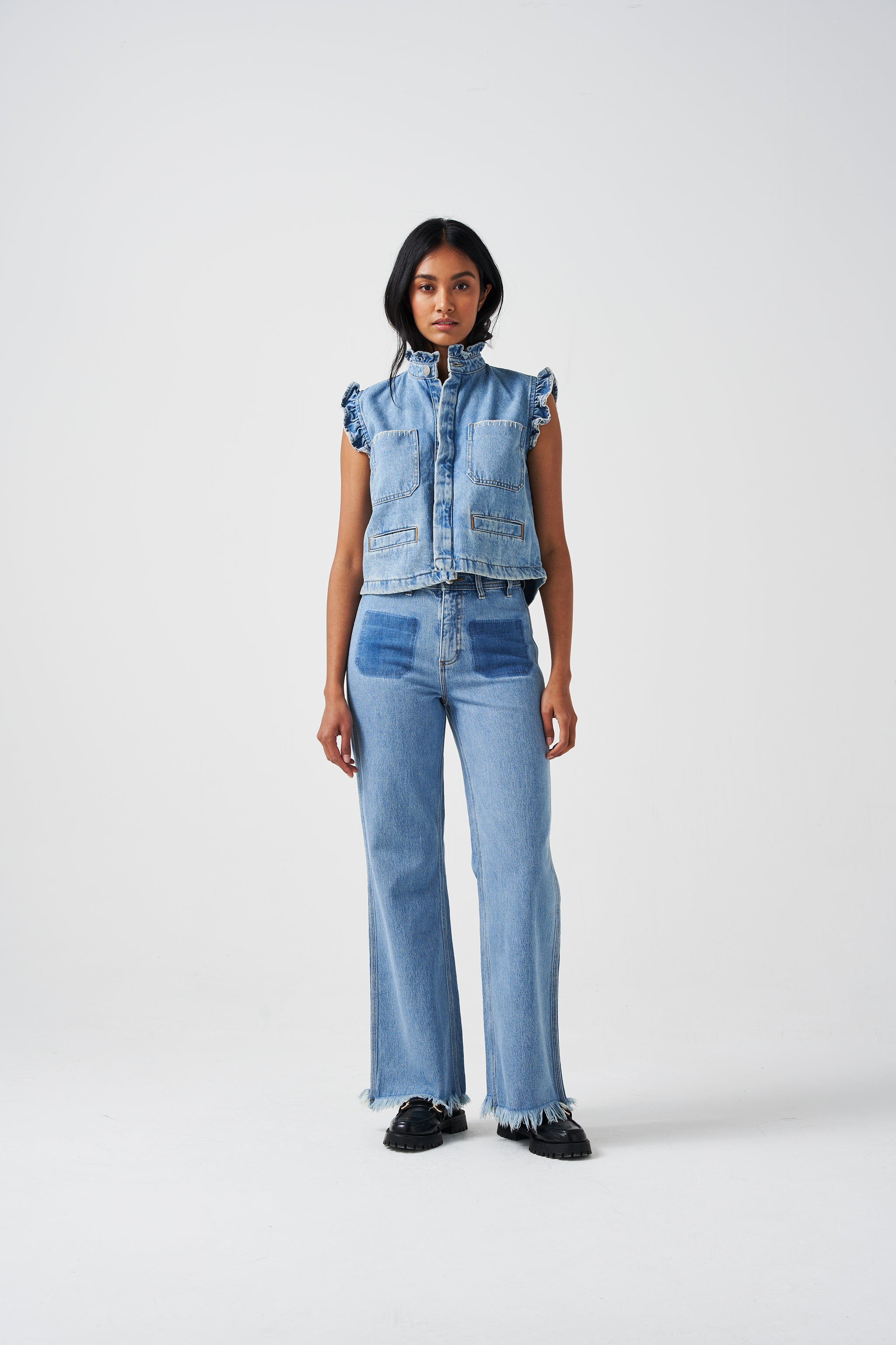 Pablo Waistcoat in Rodeo Vintage - seventy + mochi