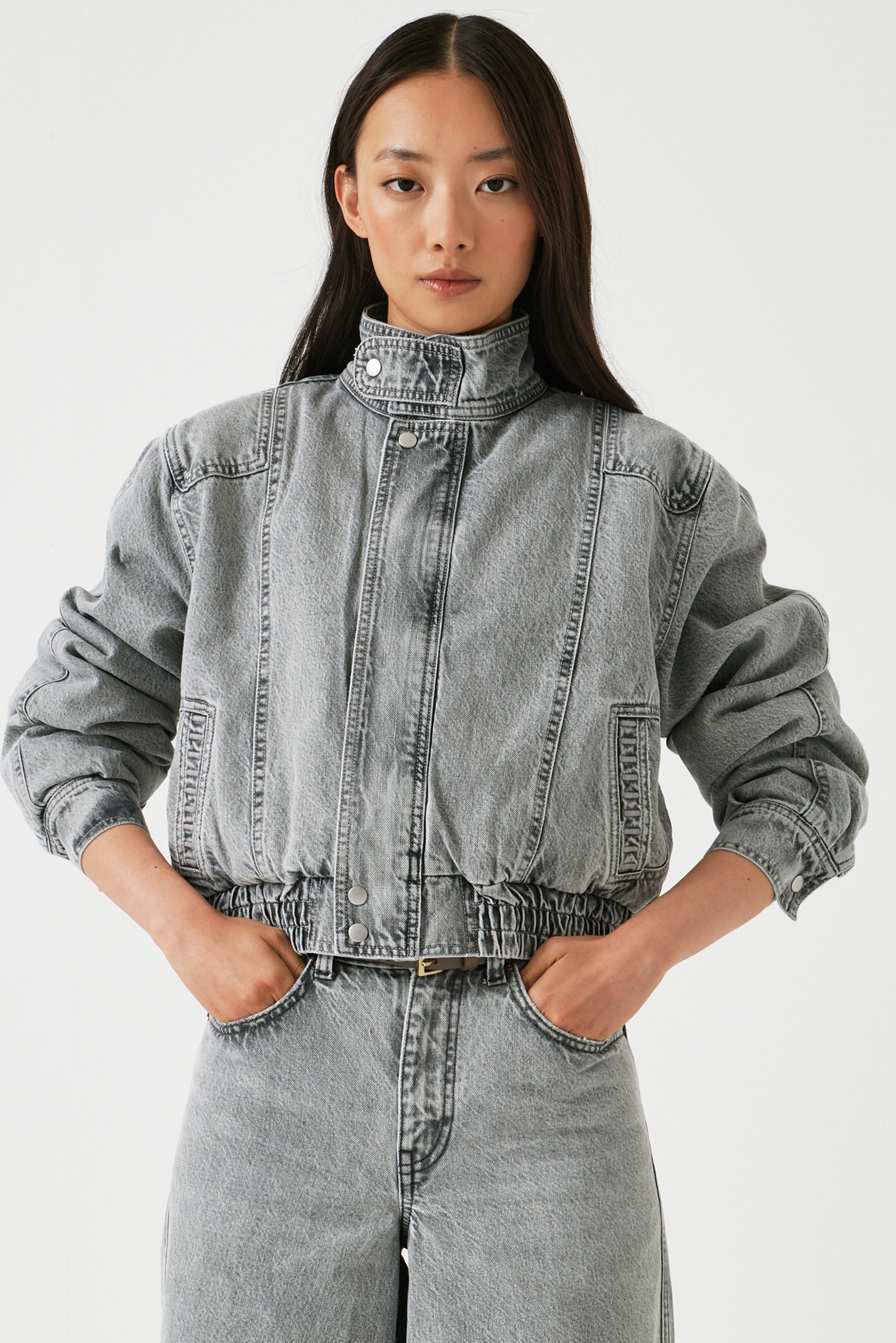 Juno Jacket in Silver Lining - seventy + mochi