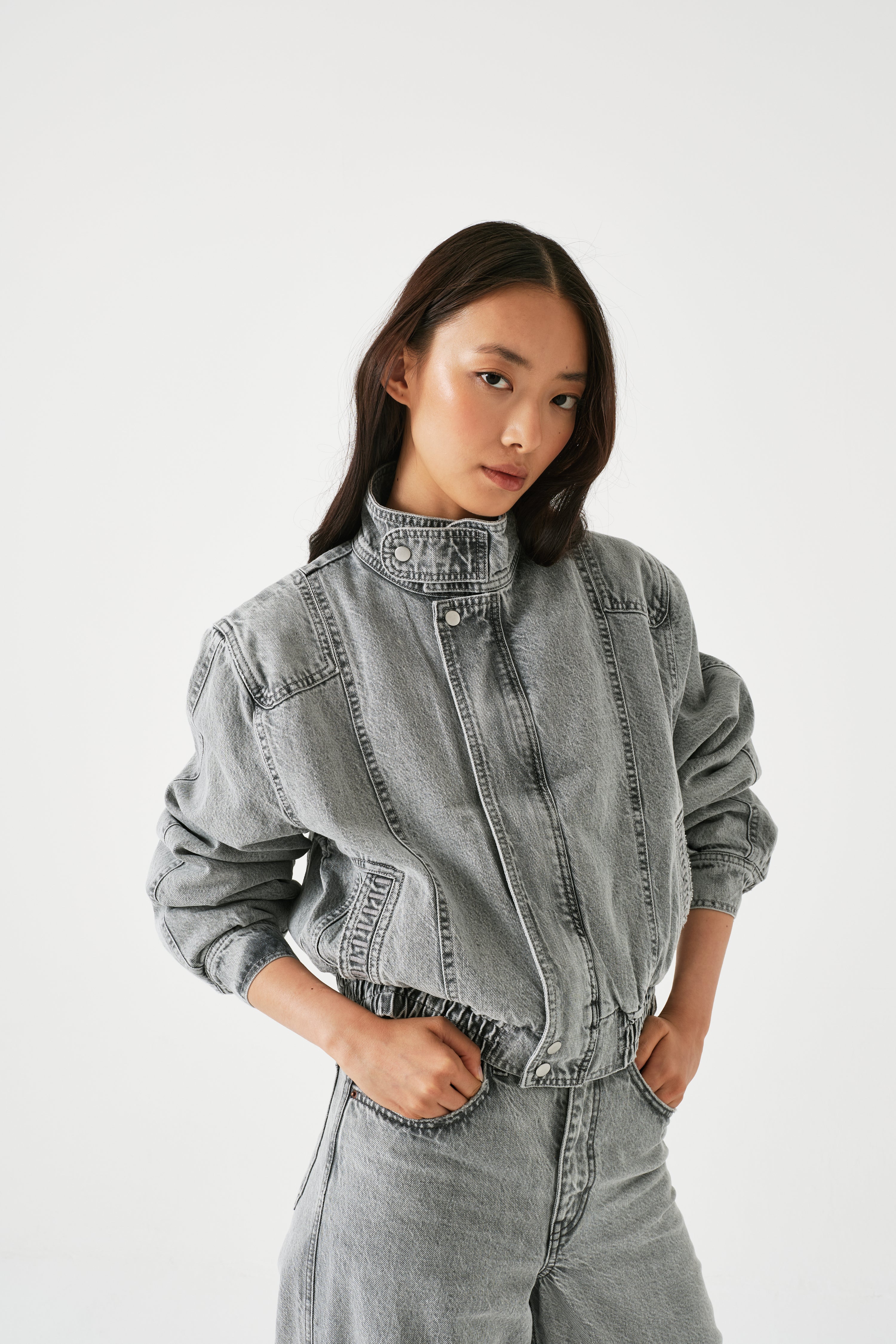 Juno Jacket in Silver Lining - seventy + mochi