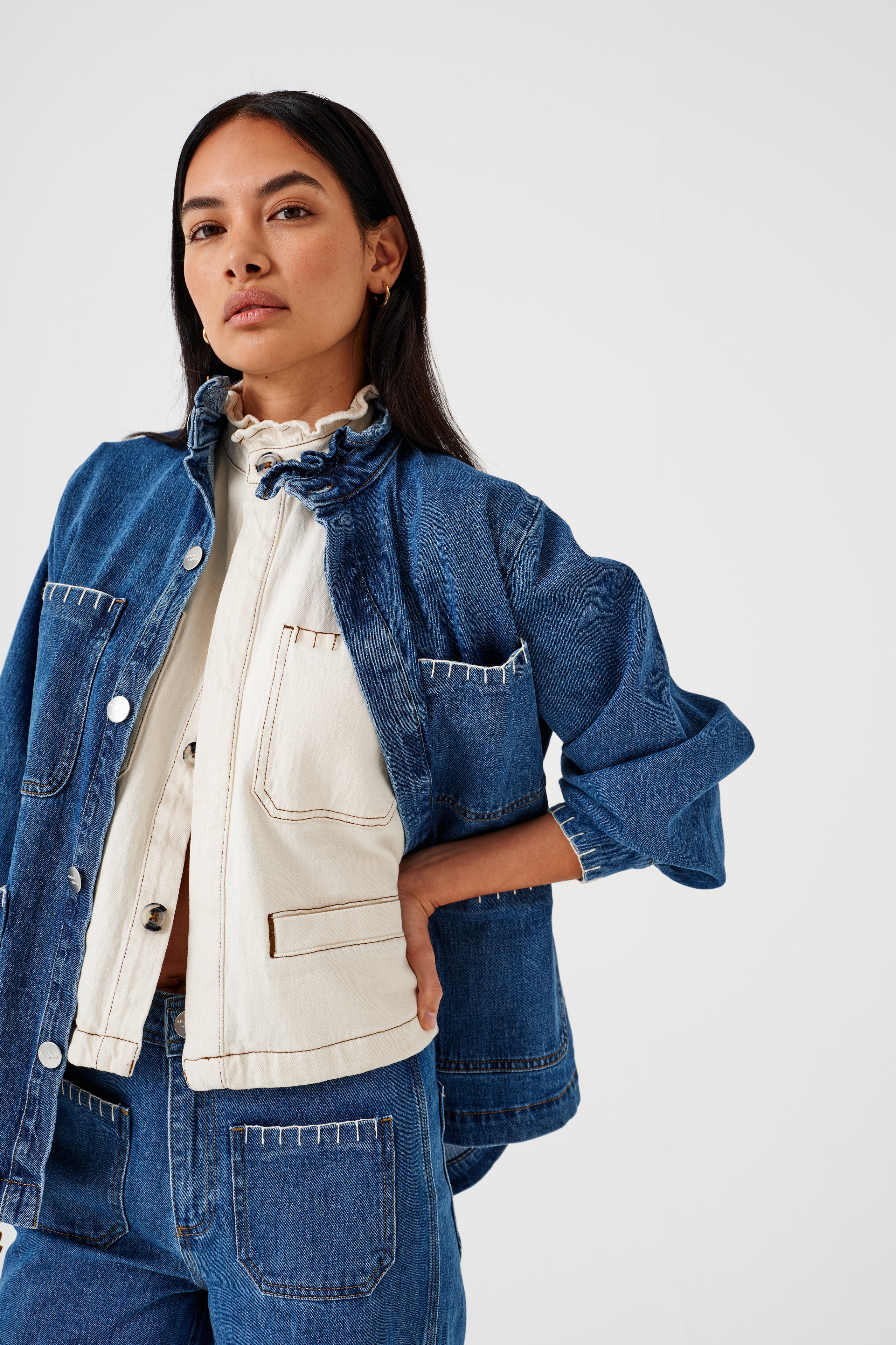 Pablo Jacket in Vintage Americana - seventy + mochi