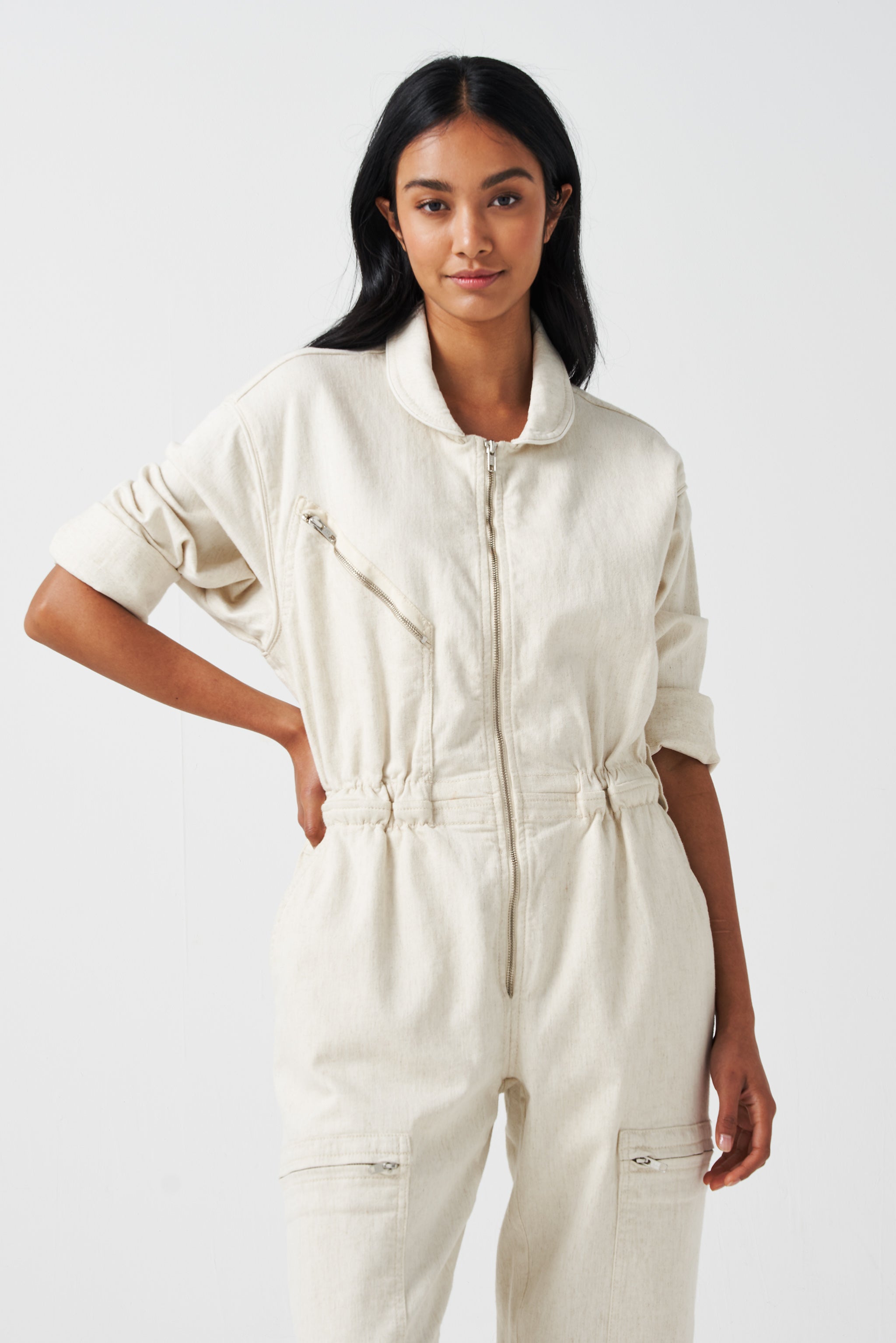 Amelia All in One in Ecru - seventy + mochi