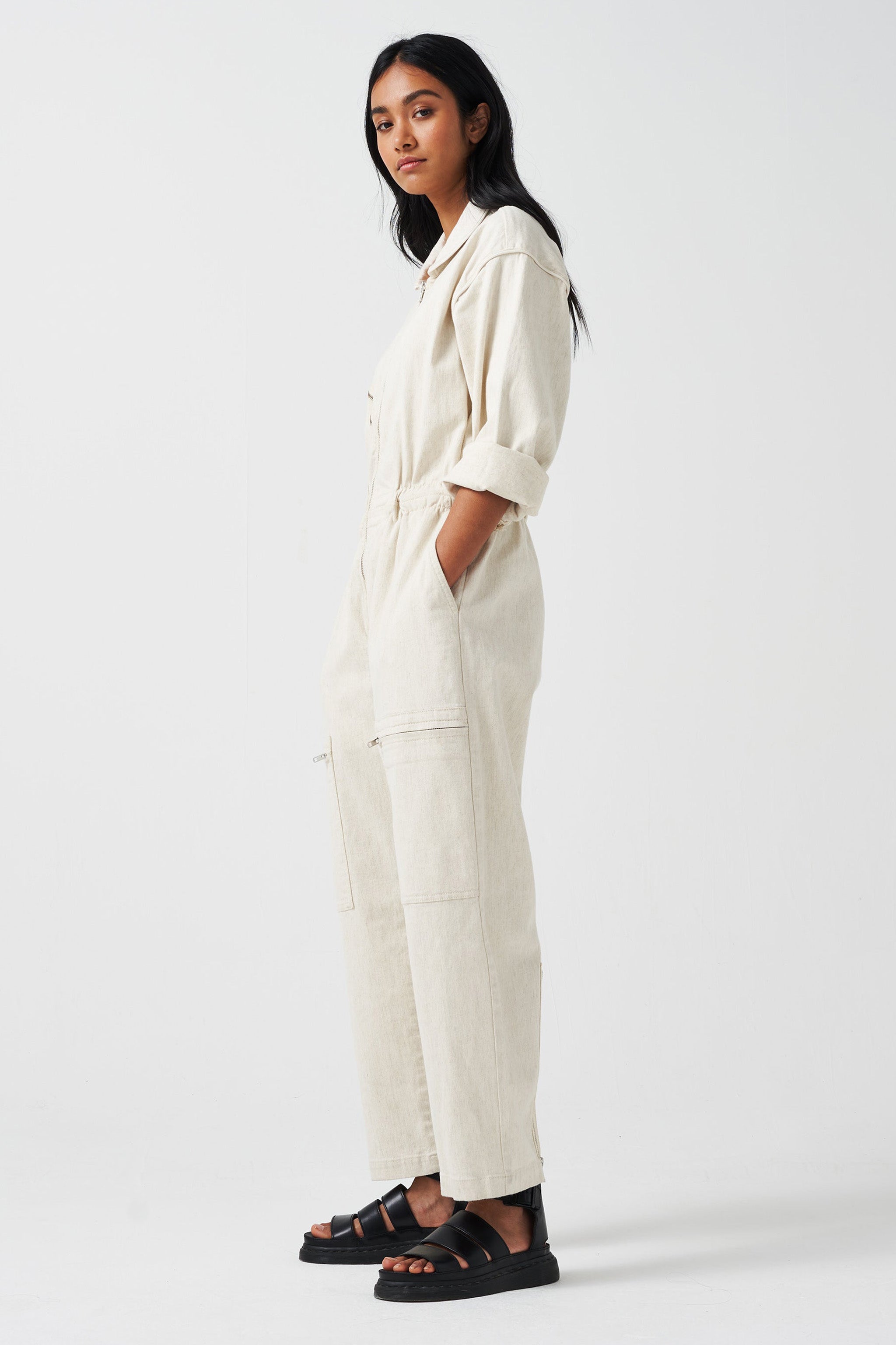 Amelia All in One in Ecru - seventy + mochi