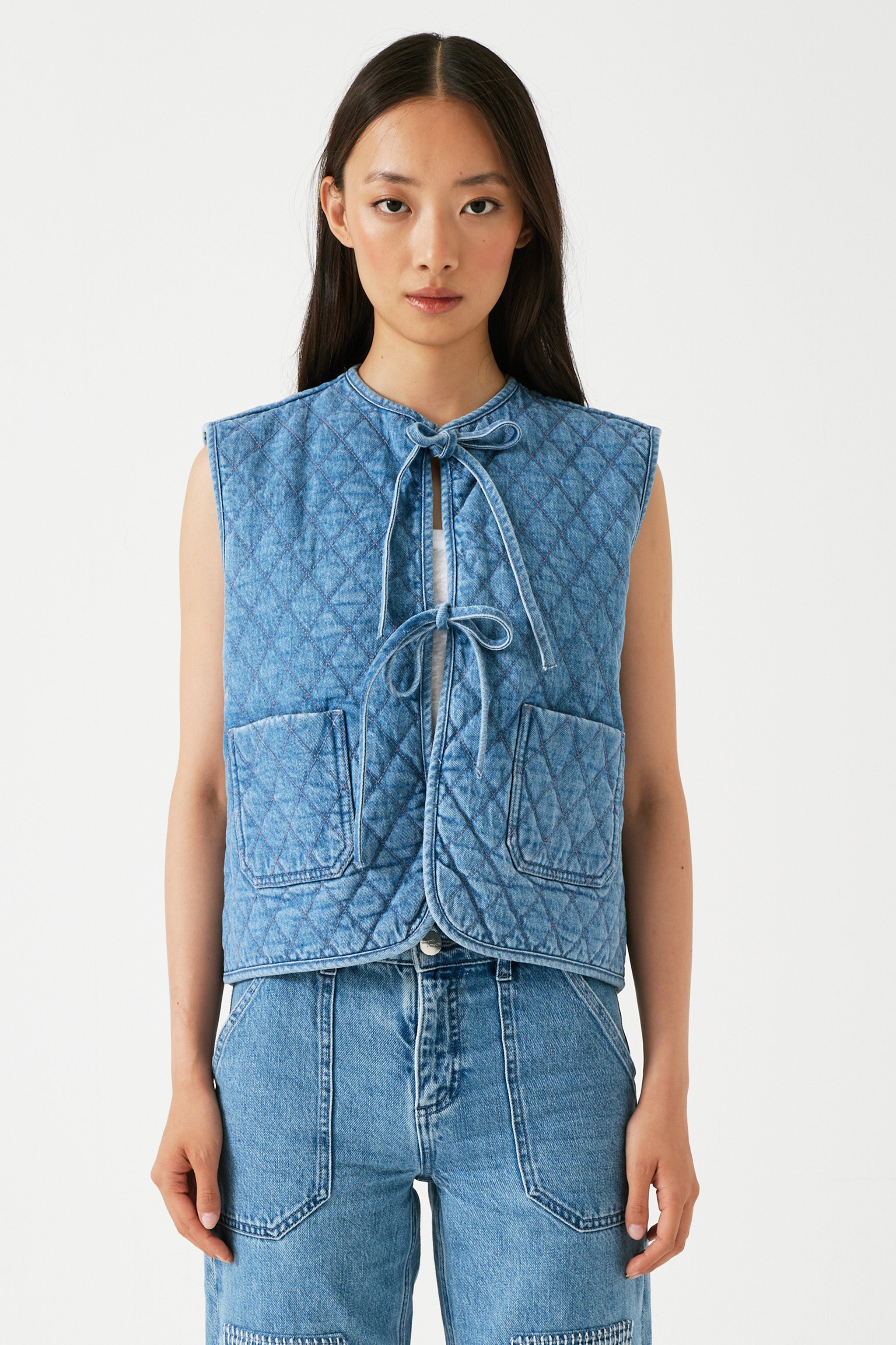 Aria Vest in Rodeo Vintage - seventy + mochi