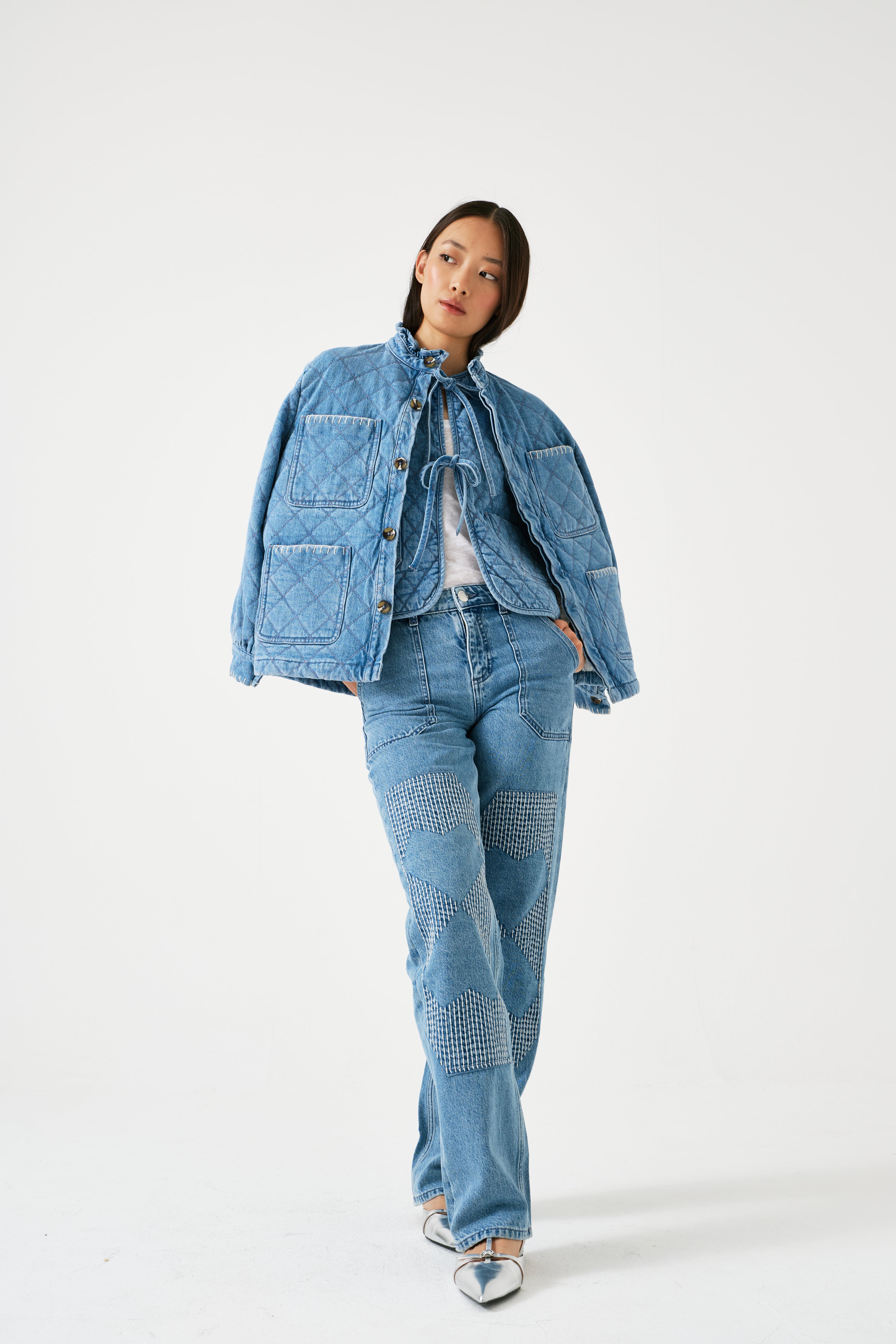 Aria Vest in Rodeo Vintage - seventy + mochi