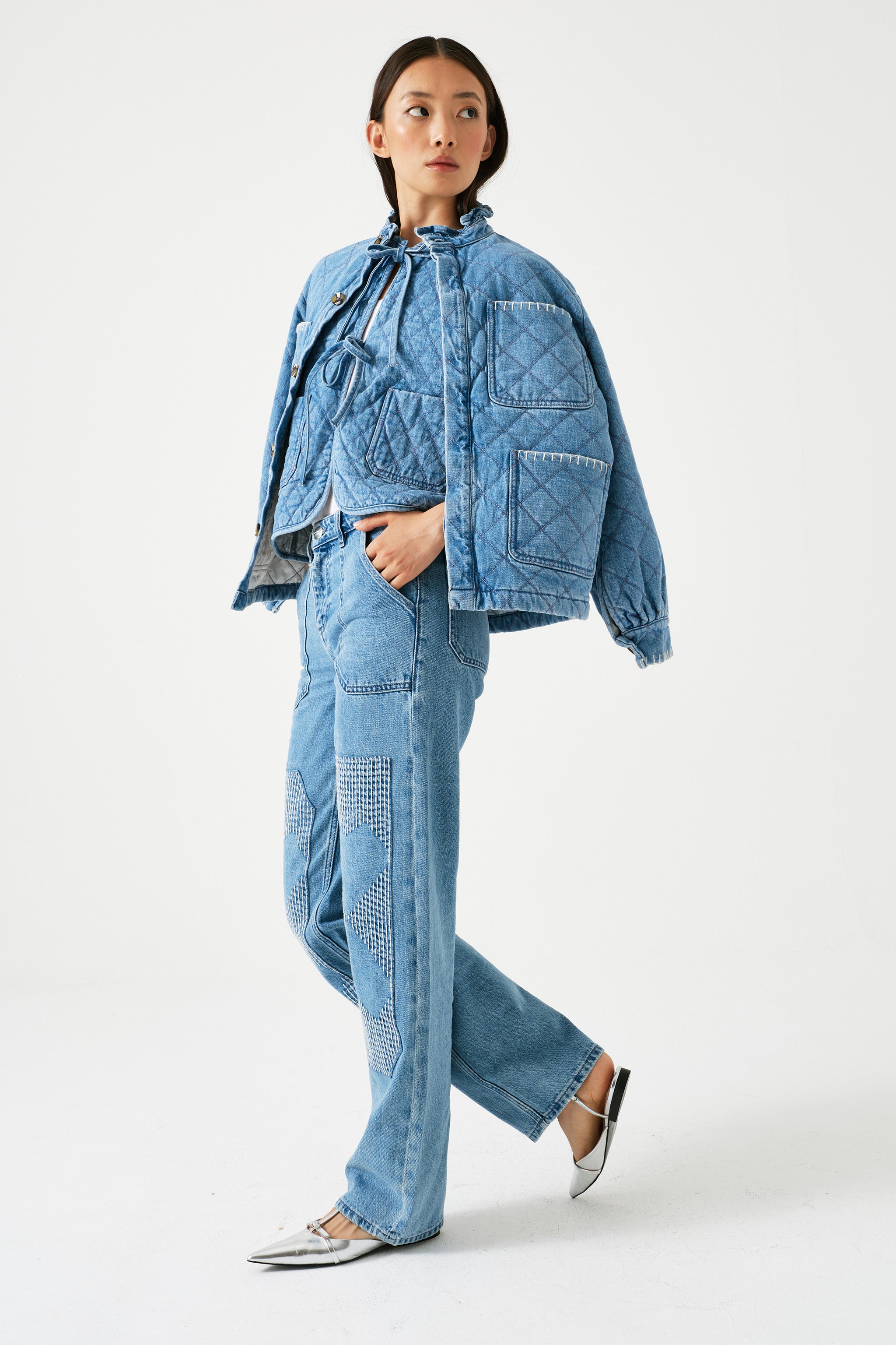 Stevie Carpenter Jean in Weekender - seventy + mochi