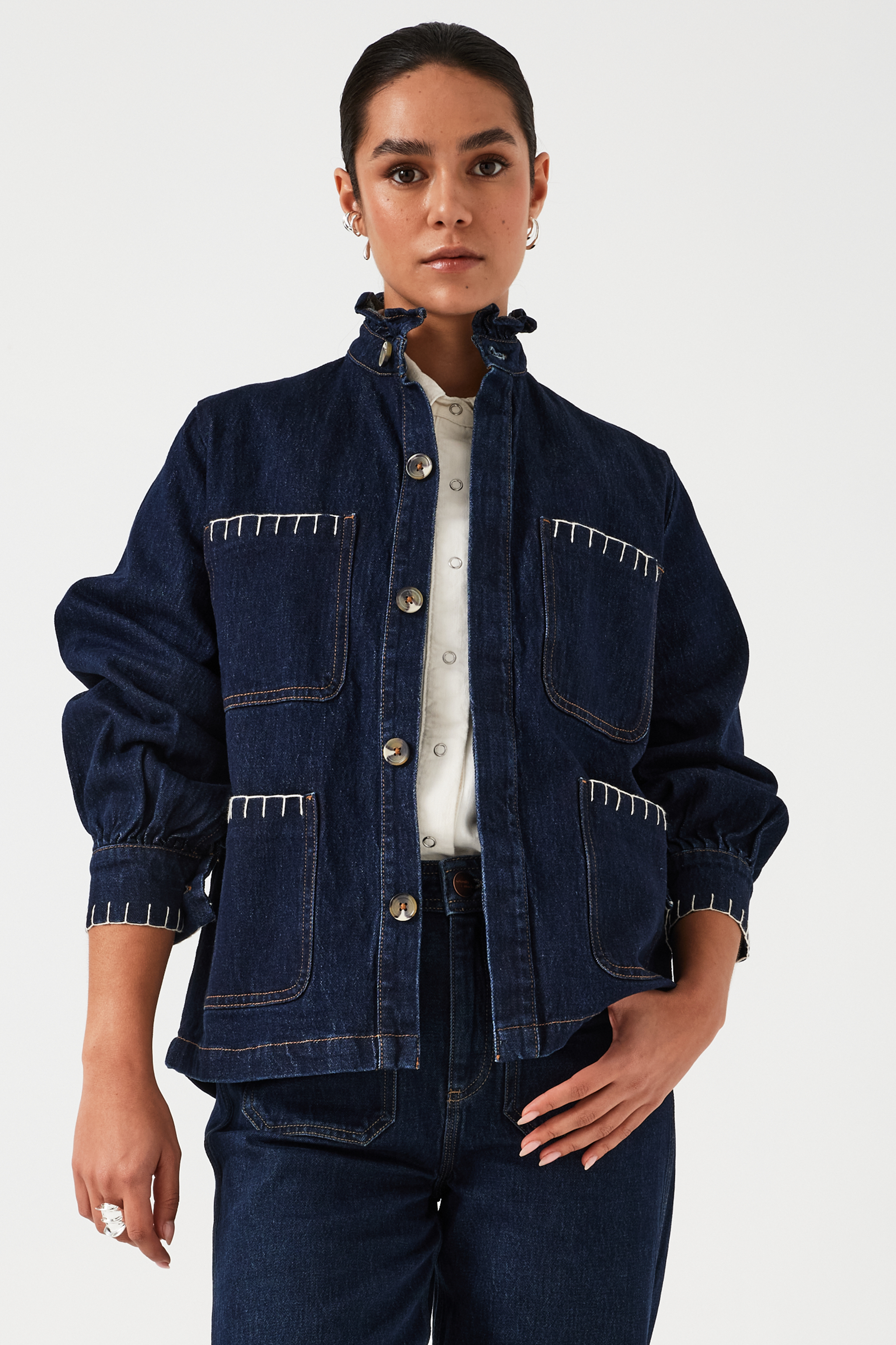 Pablo Jacket in Dark Vintage - seventy + mochi