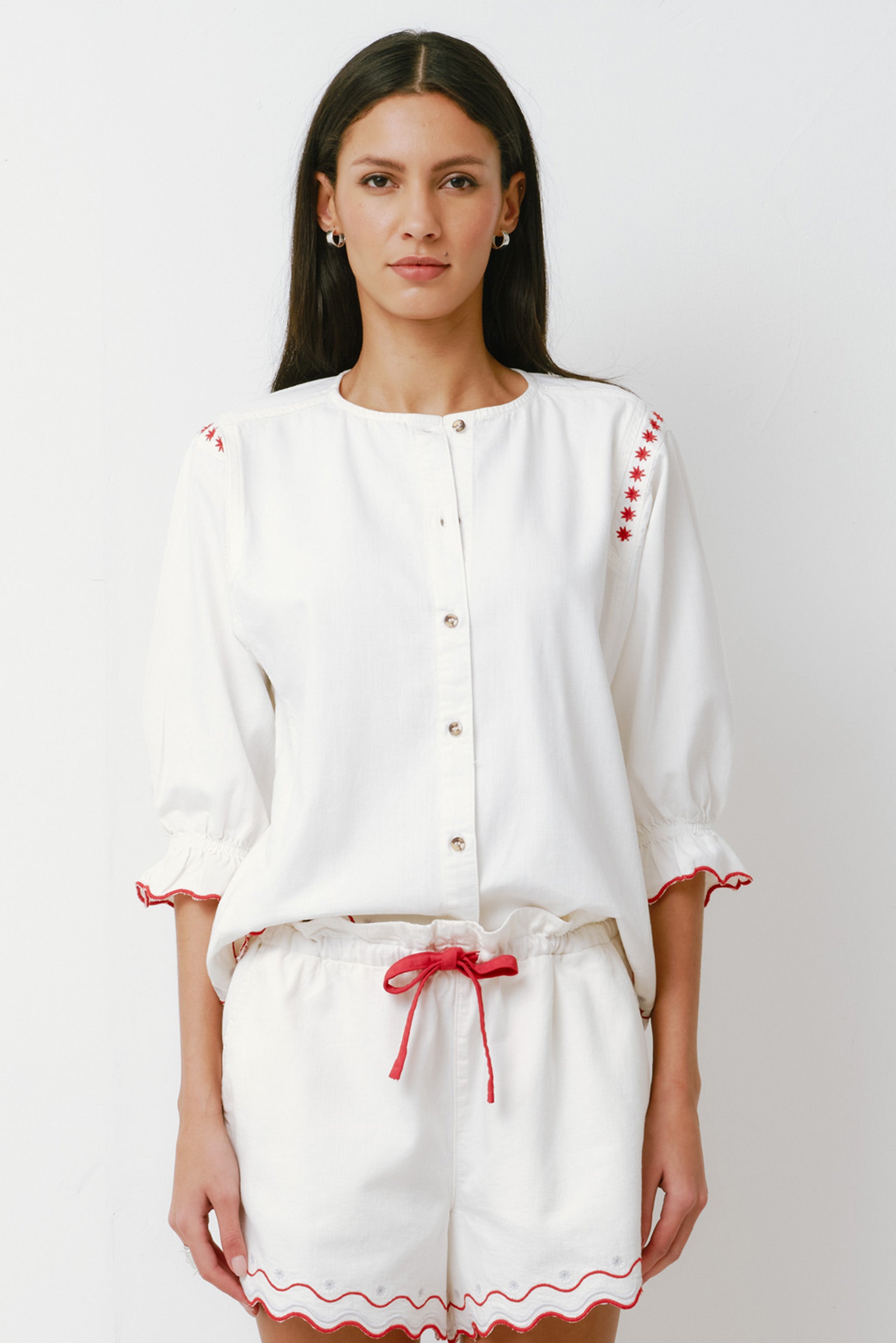 Nina Top in White - seventy + mochi