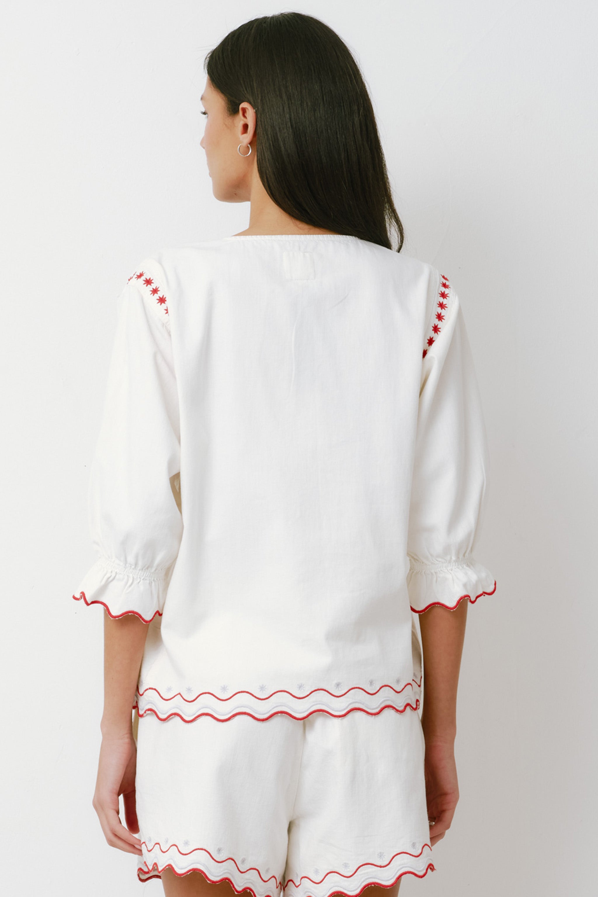 Nina Top in White - seventy + mochi