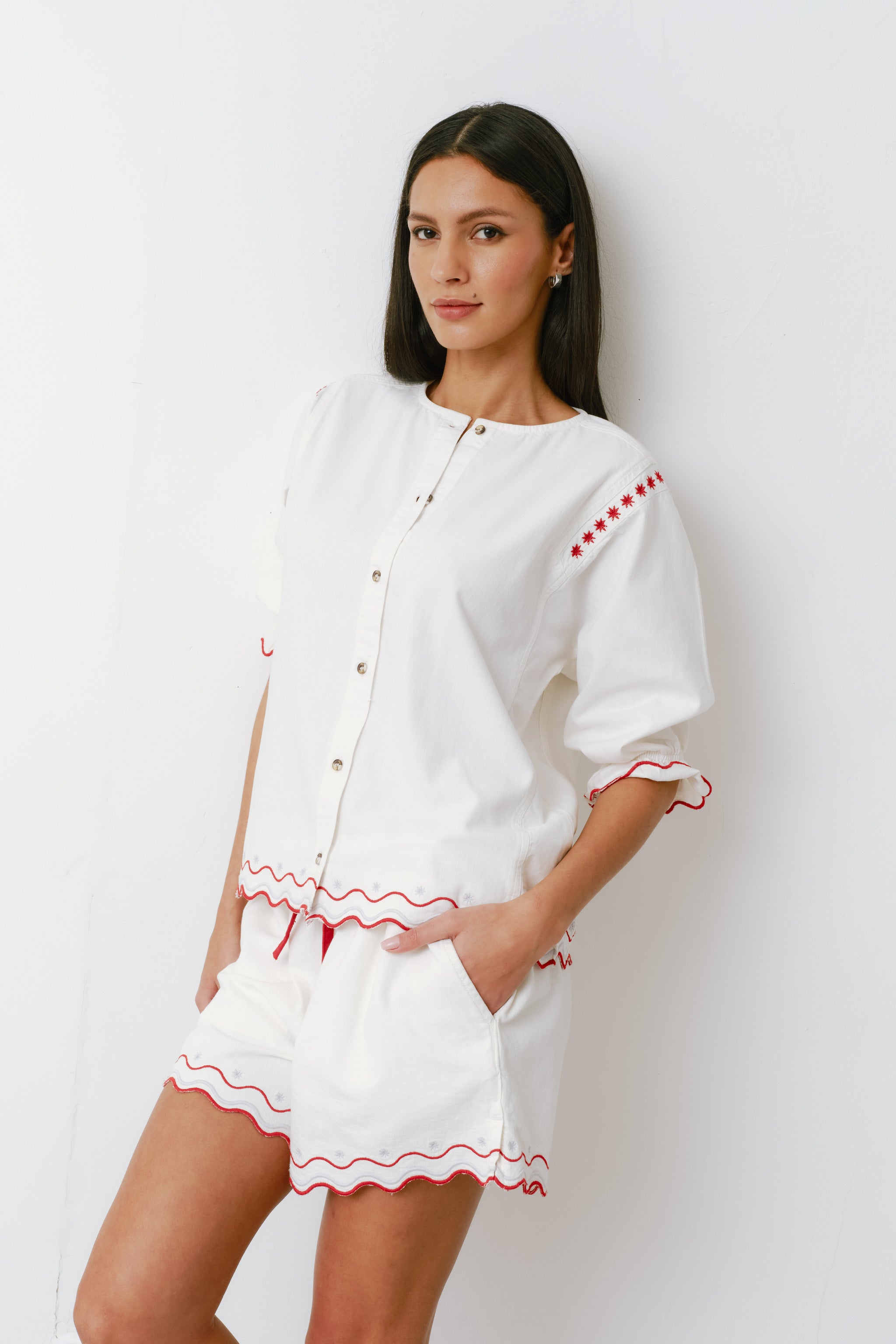 Nina Top in White - seventy + mochi