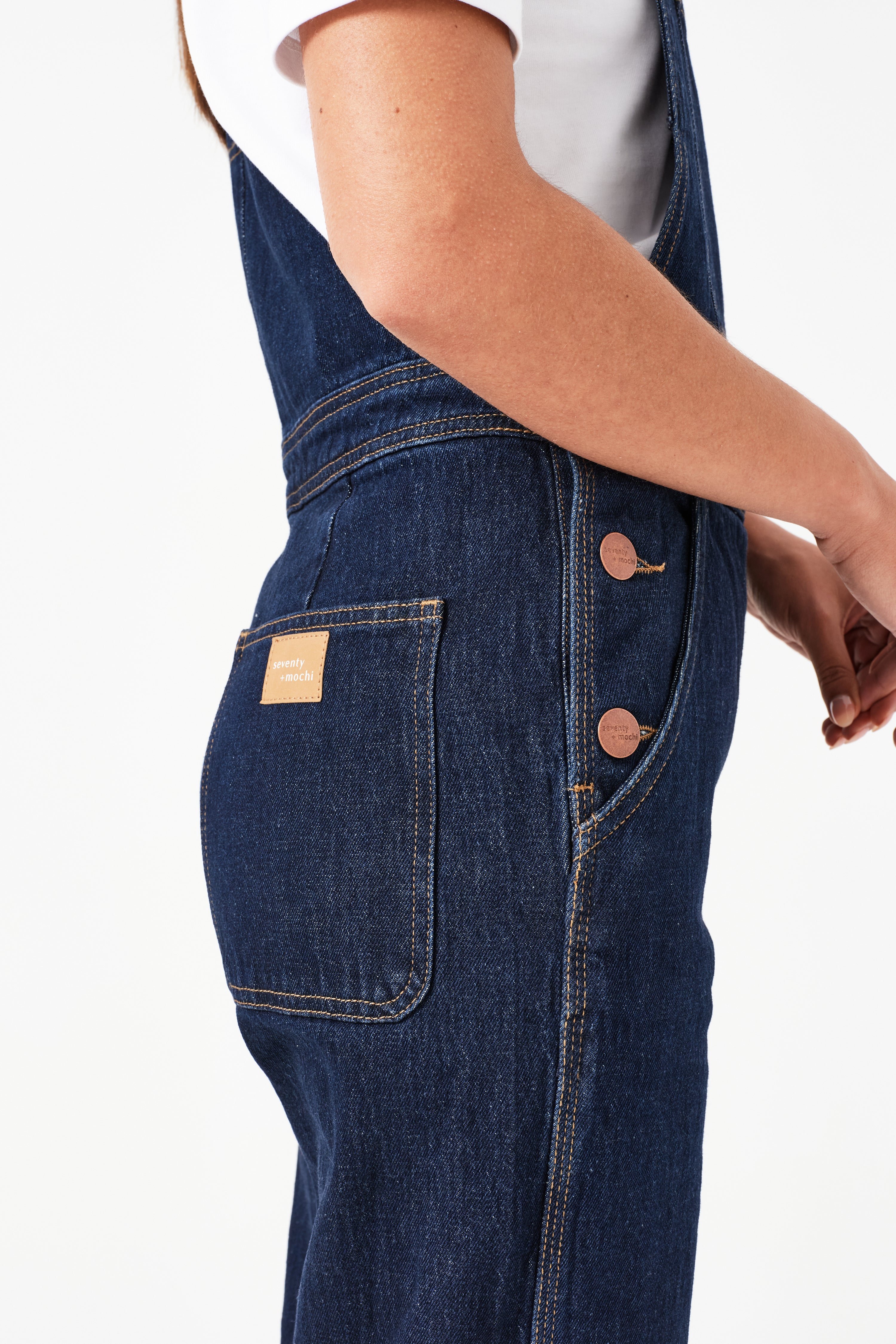 Suki Dungaree in Retro Vintage - seventy + mochi