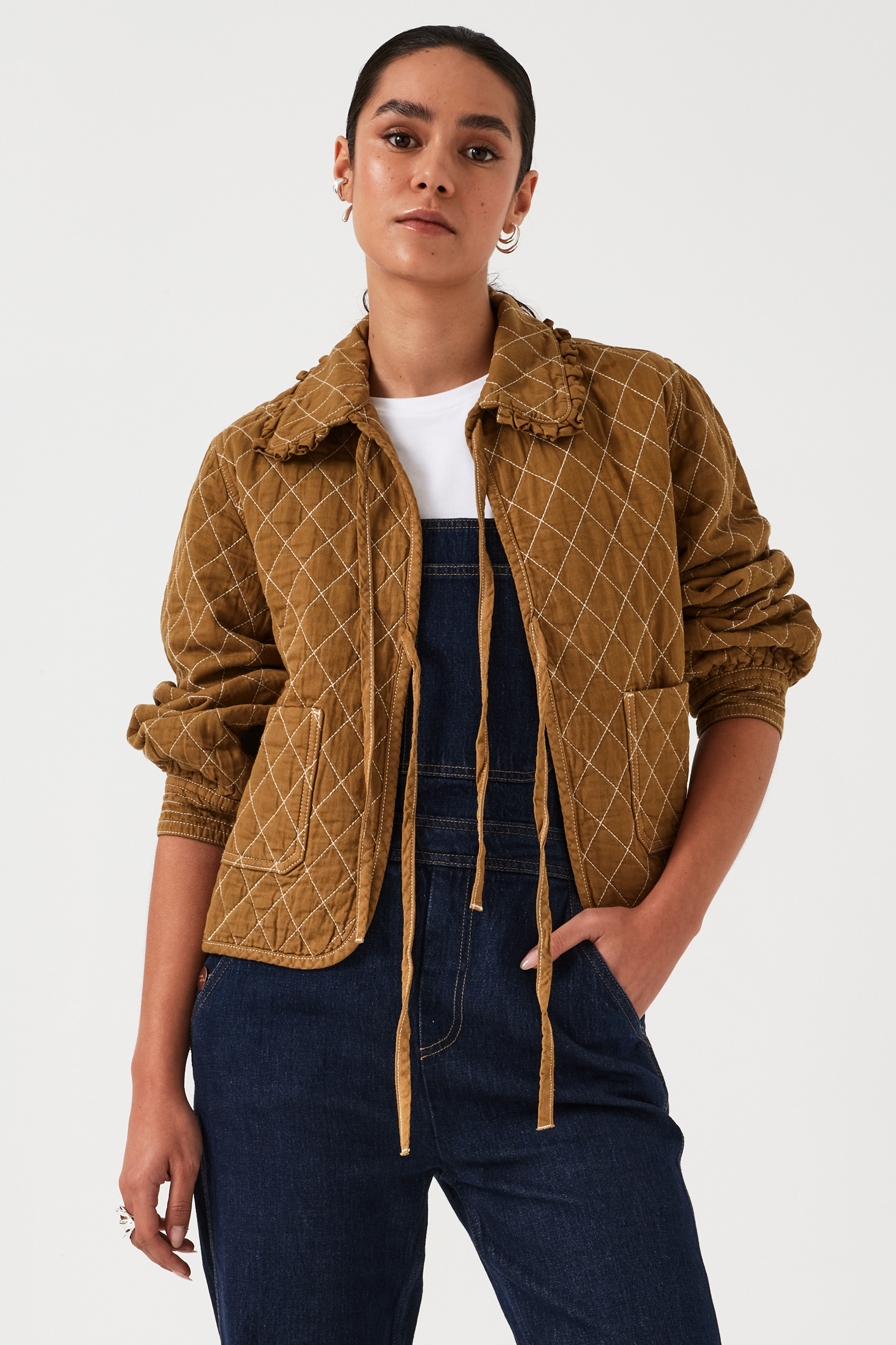 Heidi Jacket in Olive - seventy + mochi