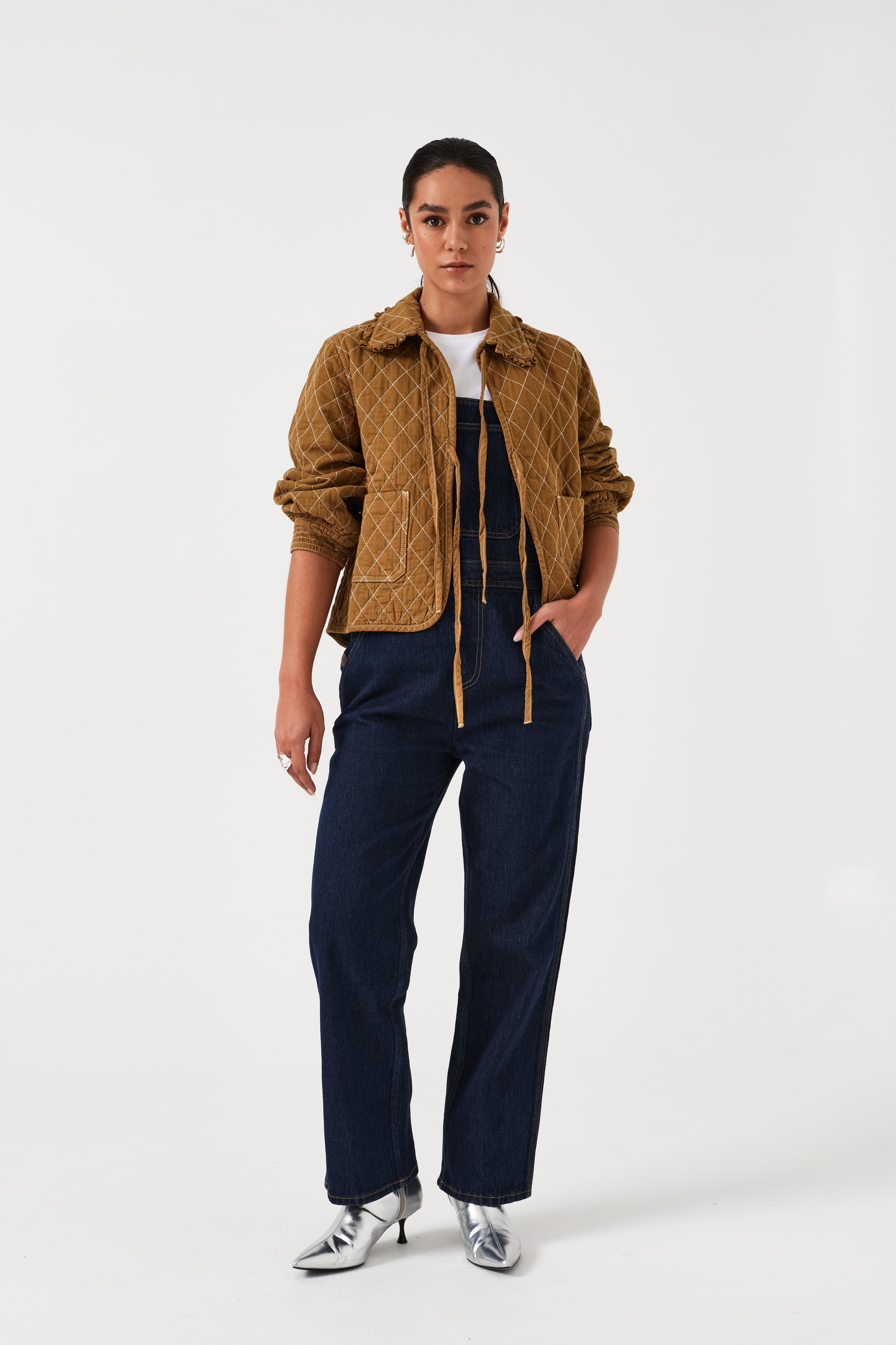 Suki Dungaree in Retro Vintage - seventy + mochi