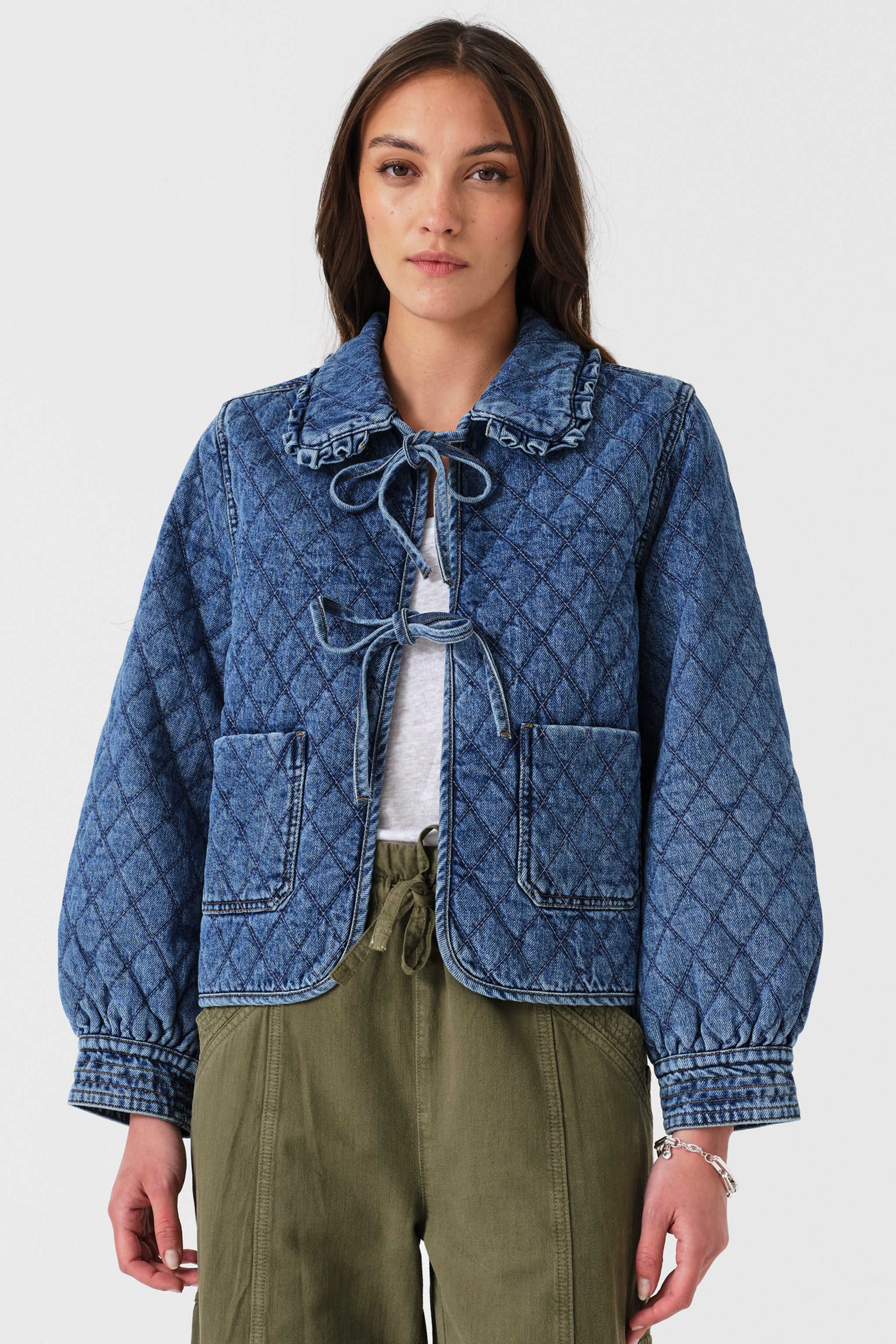 Heidi Jacket in Dark Weekender - seventy + mochi